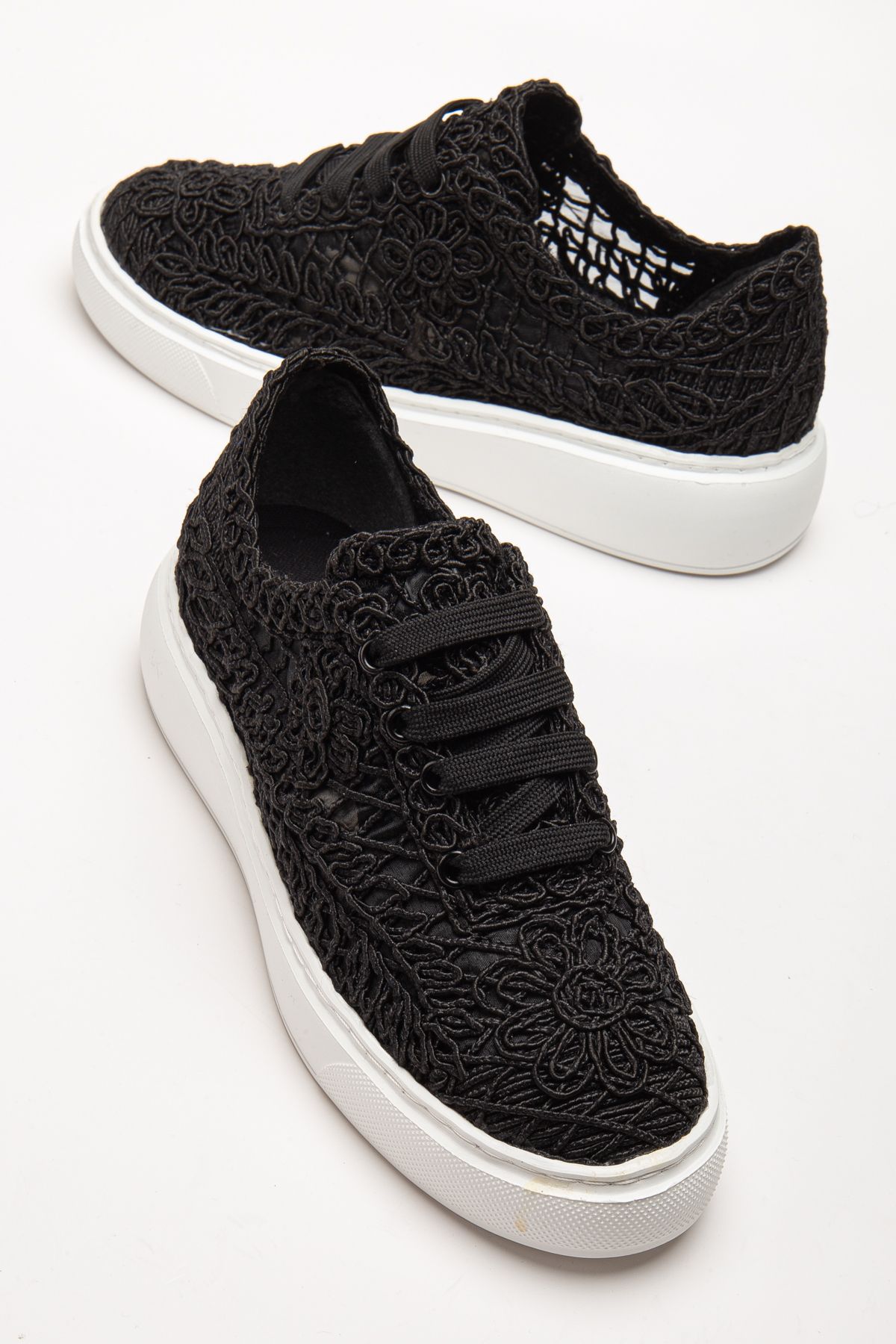 tayyarshoes Alora – Kadın File Dantel Sneaker