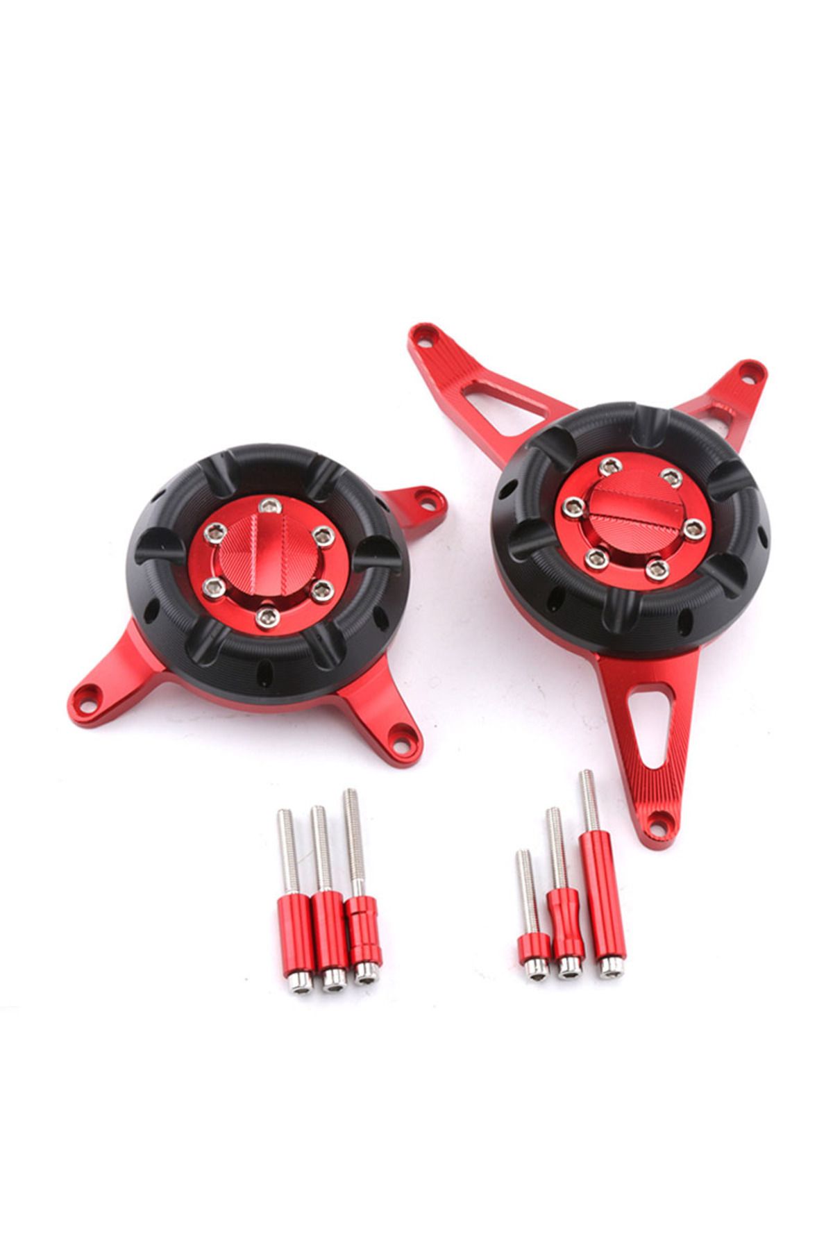 GOGOPREMİUM HONDA CB650F UYUMLU MOTOR BLOK KORUMASI SET KIRMIZI