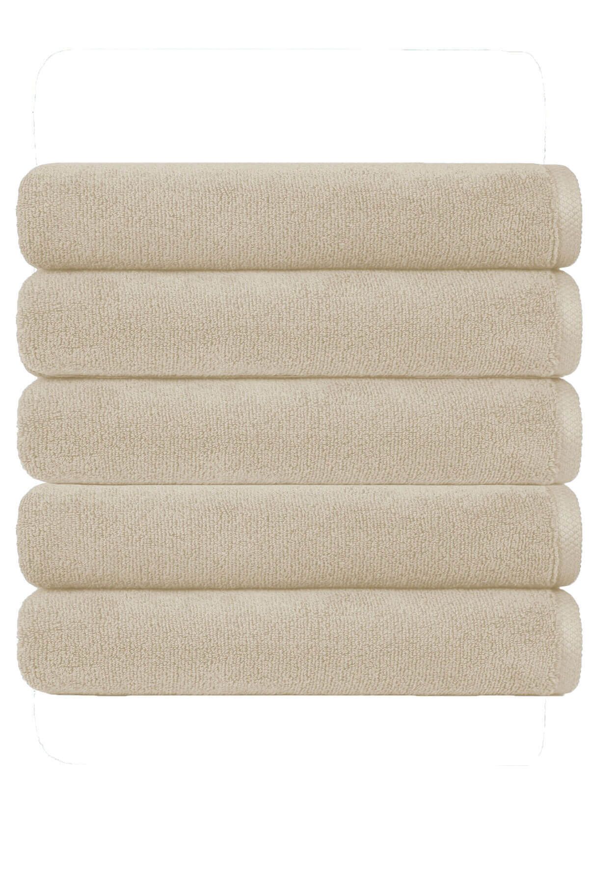 Mira Home 5 li Otel Banyo Havlusu Pamuklu 90X150 Cm Renkli 16/1 Avs 580 Gr