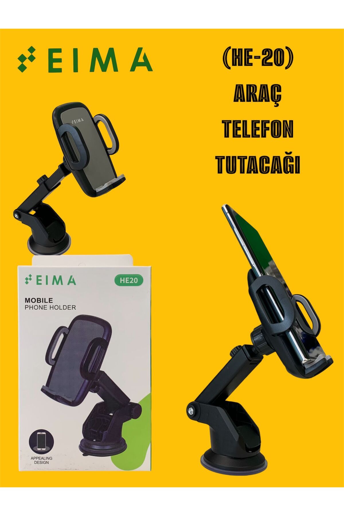 Bestech Araç İçi Telefon Tutacağı He20