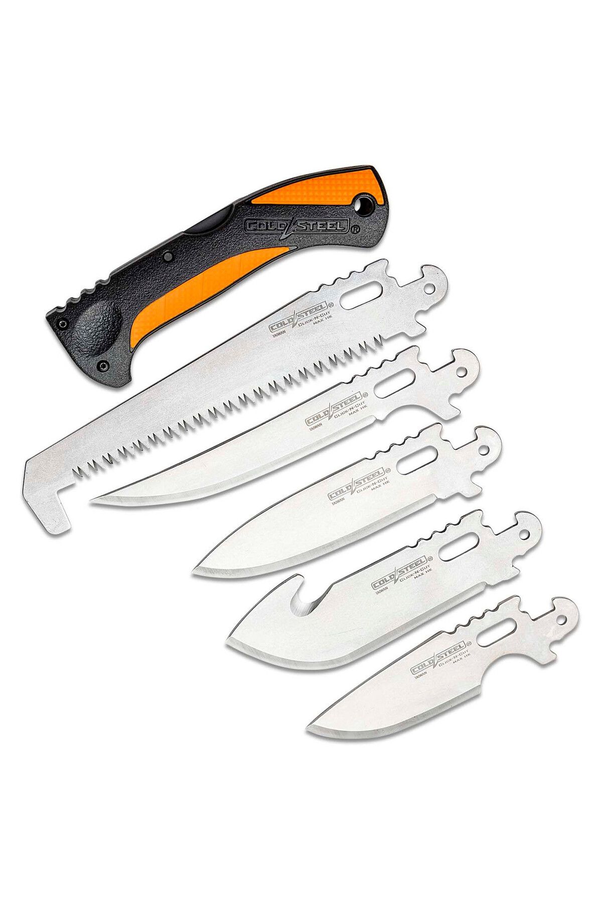 Cold Steel ClicknCut Field 5 İşlev Değişebilir Bıçak Seti