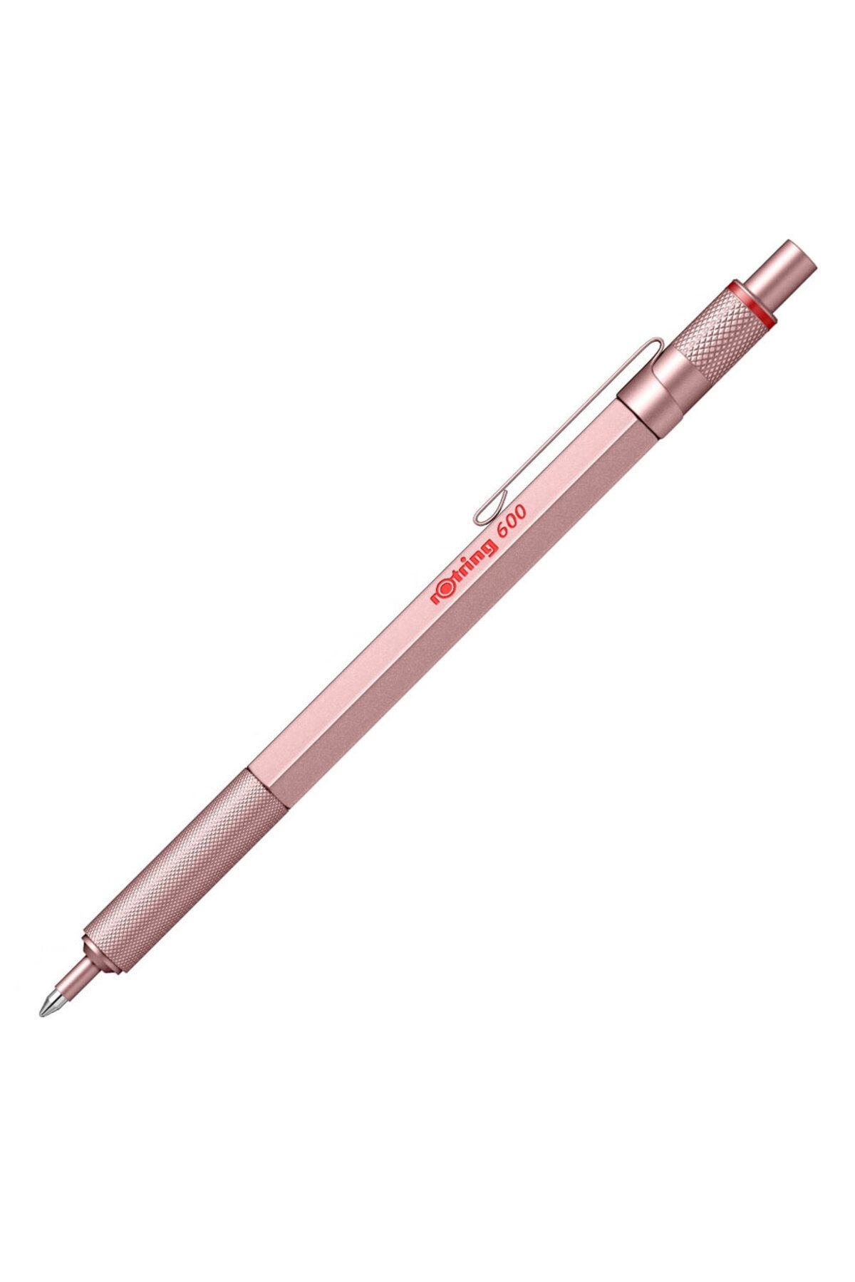 Rotring Tükenmez Kalem Pembe Altın 600