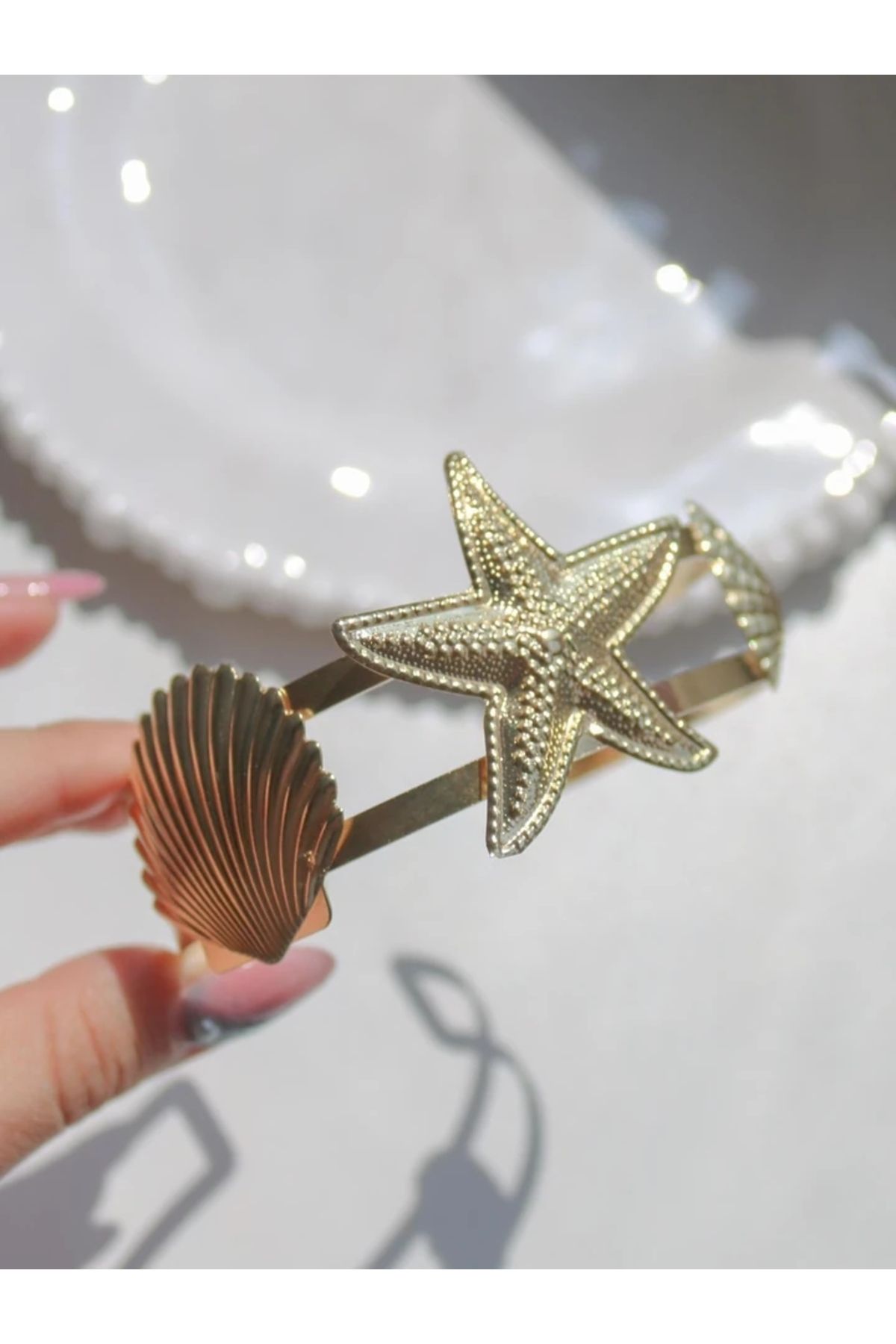 Reorah Collection Shell & Star Kol Bileziği