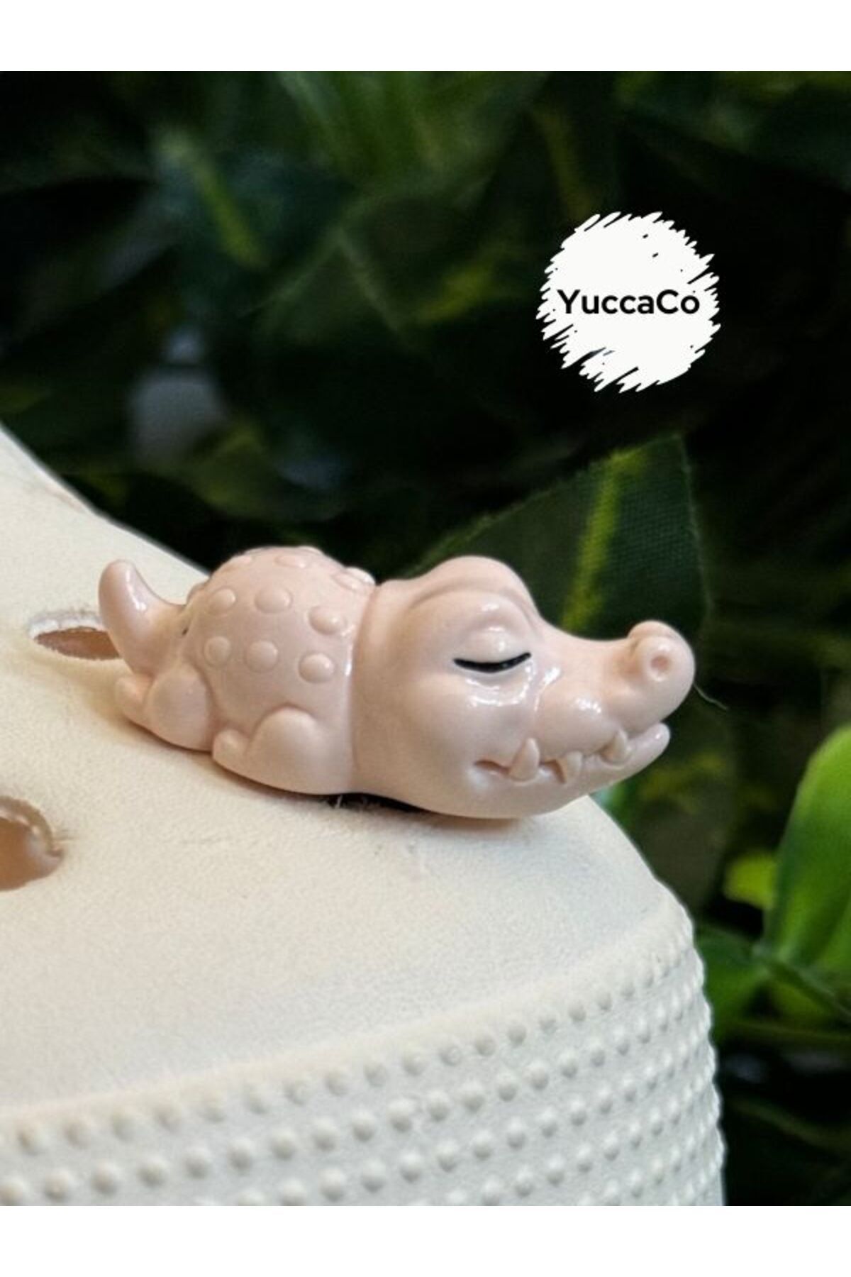 Crocs Timsahlı 3D Terlik Süsü/Üç Boyutlu Timsah Terlik Charmı/Jibbitz