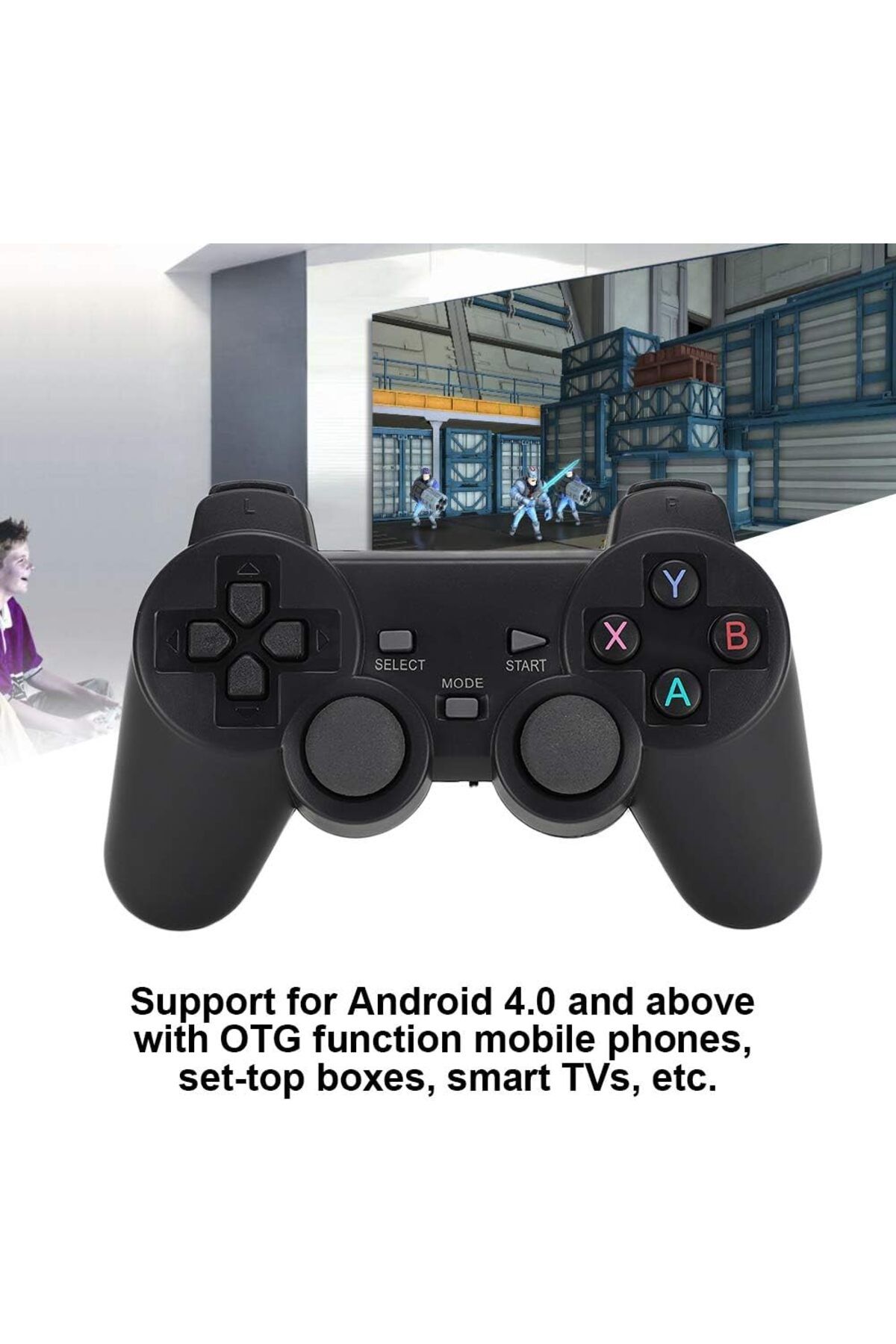 rexa-PS-3 Wireless Controller with High Performance Upgraded Joystick Rechargeable Battery 3