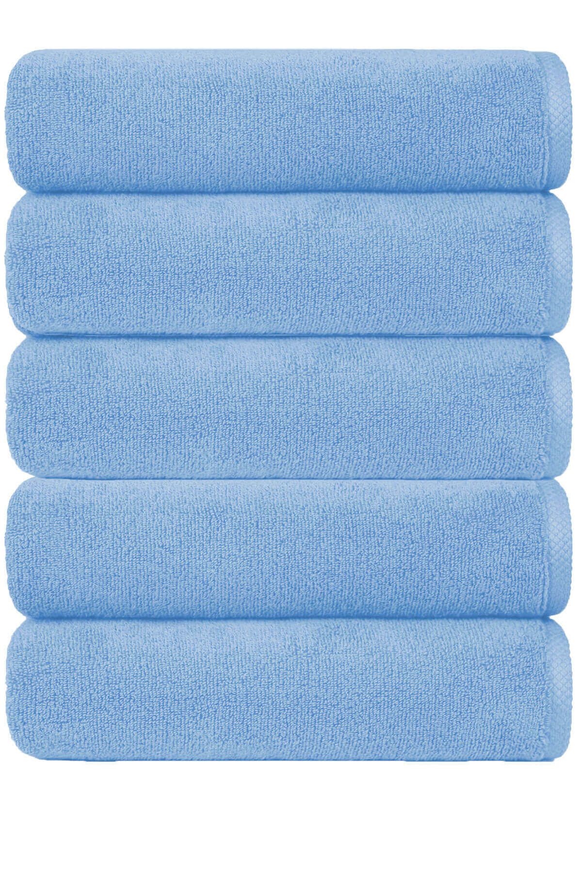 Mira Home 5 li Otel Banyo Havlusu Pamuklu 90X150 Cm Renkli 16/1 Avs 580 Gr