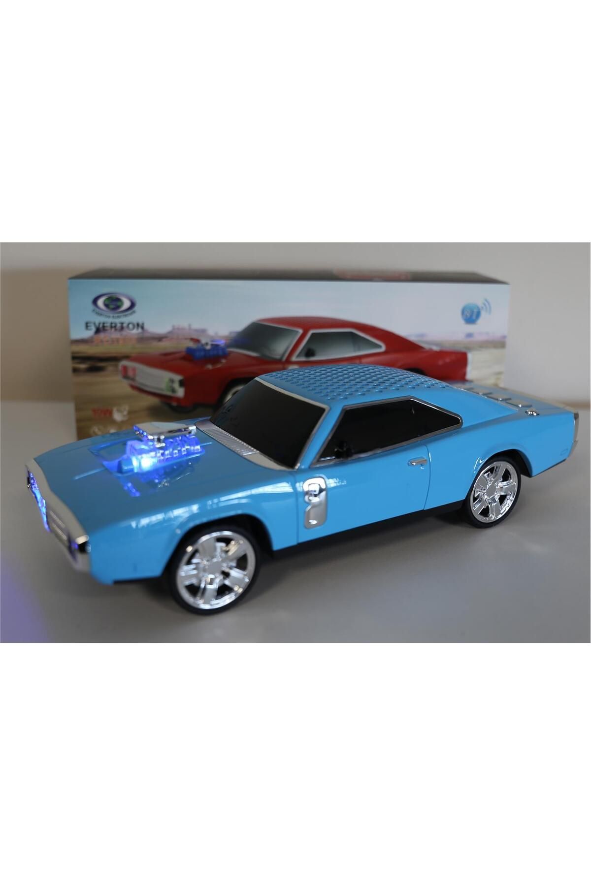 Everton Mavi (Blue) Arabalı Bluetooth Nostaljik Radyo Fm/ Rt-1959