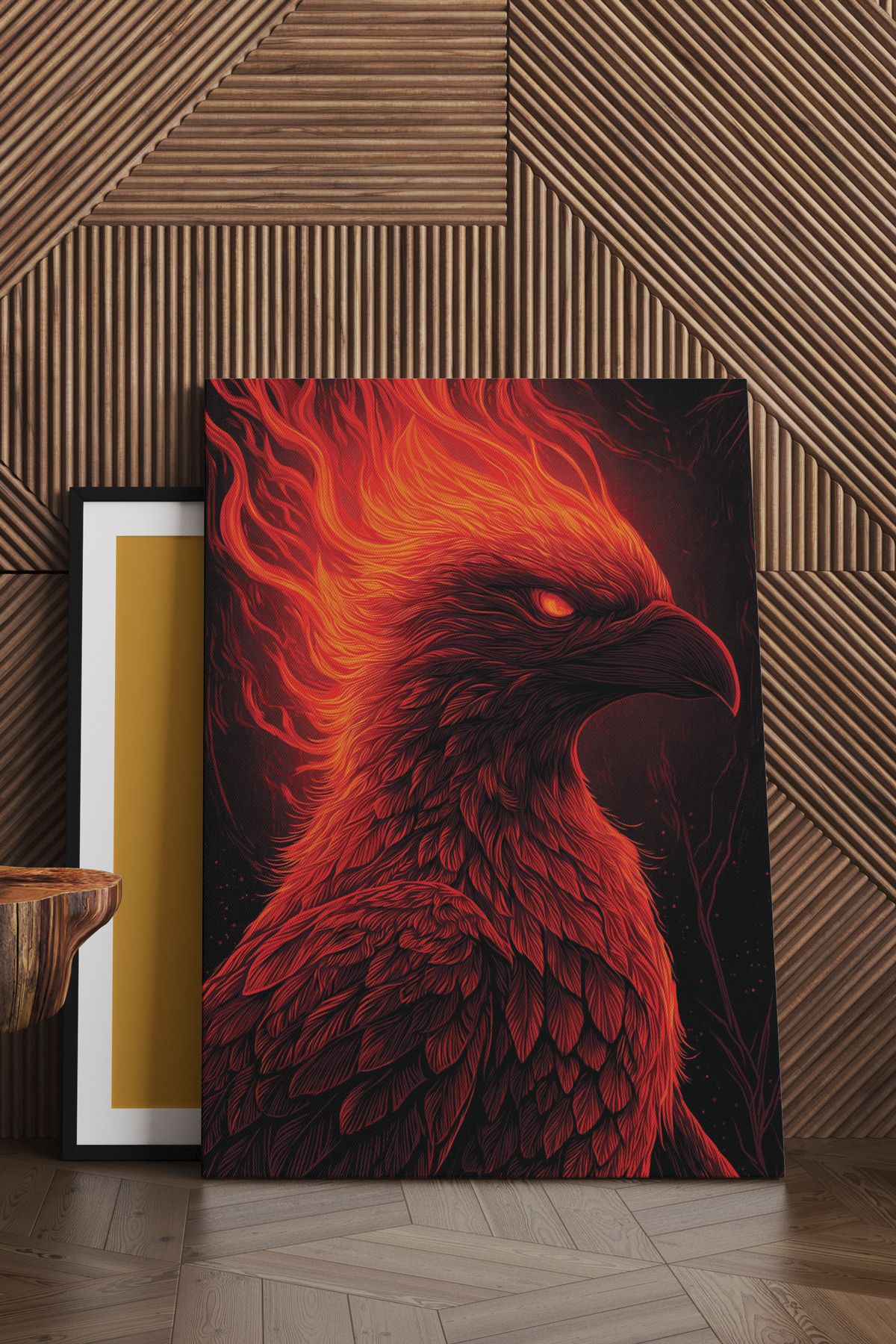 SELMIRA Alev Kartal Kanvas Tablo