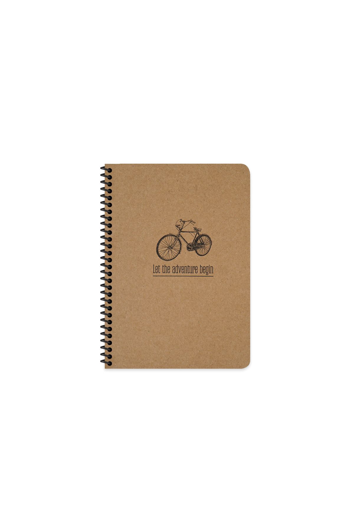 KESKİN COLOR Keskin Color Spiralli Sert Kapak Kraft Tag Defter A5 80 Yaprak Çizgisiz 410360-99