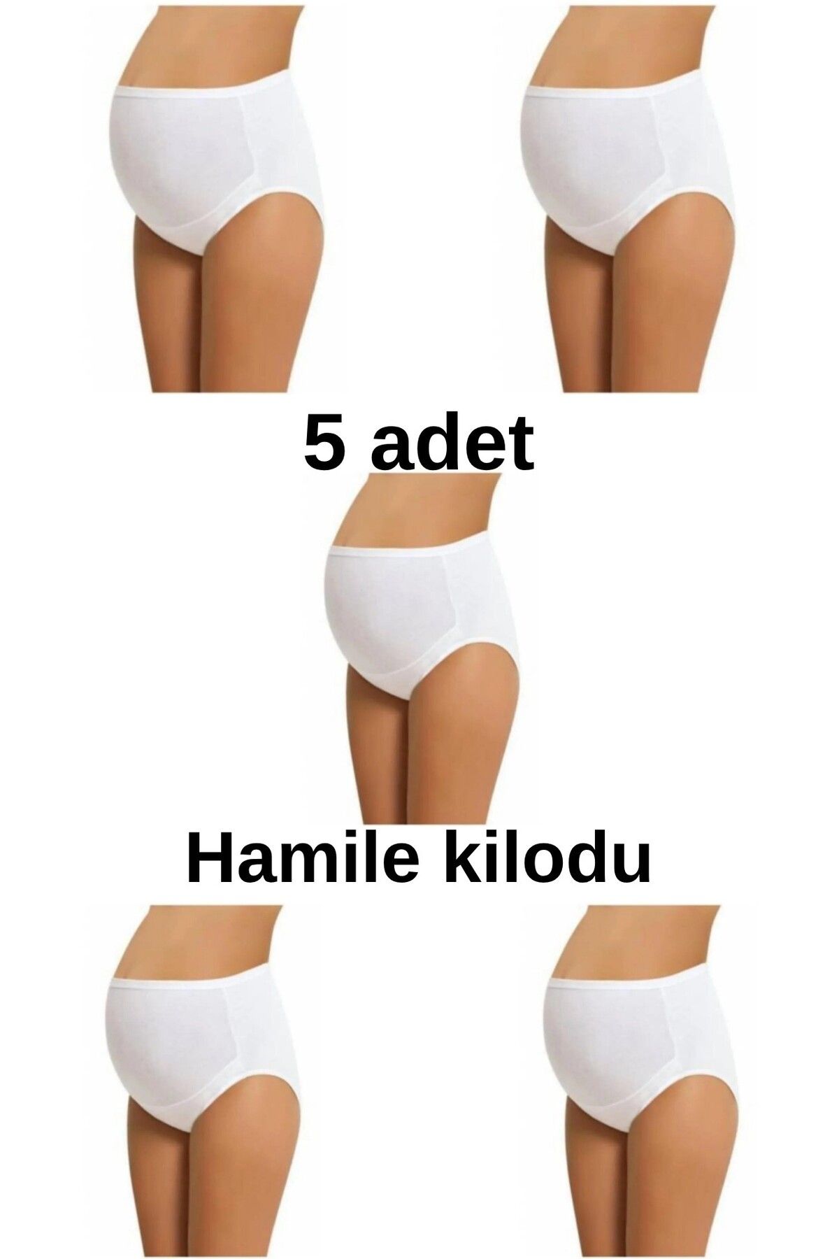 serralife Yüzde Yüz Pamuk Auris-UP özellikli Toplayıcı Kavrayıcı HAmile Kİlodu 5 adet