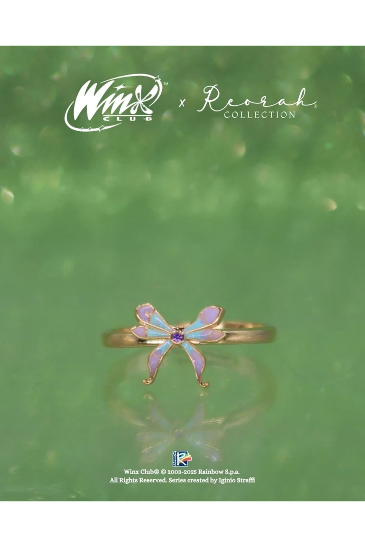 Reorah Collection Winx Club® Aisha Enchantix Fairy Wings Yüzük