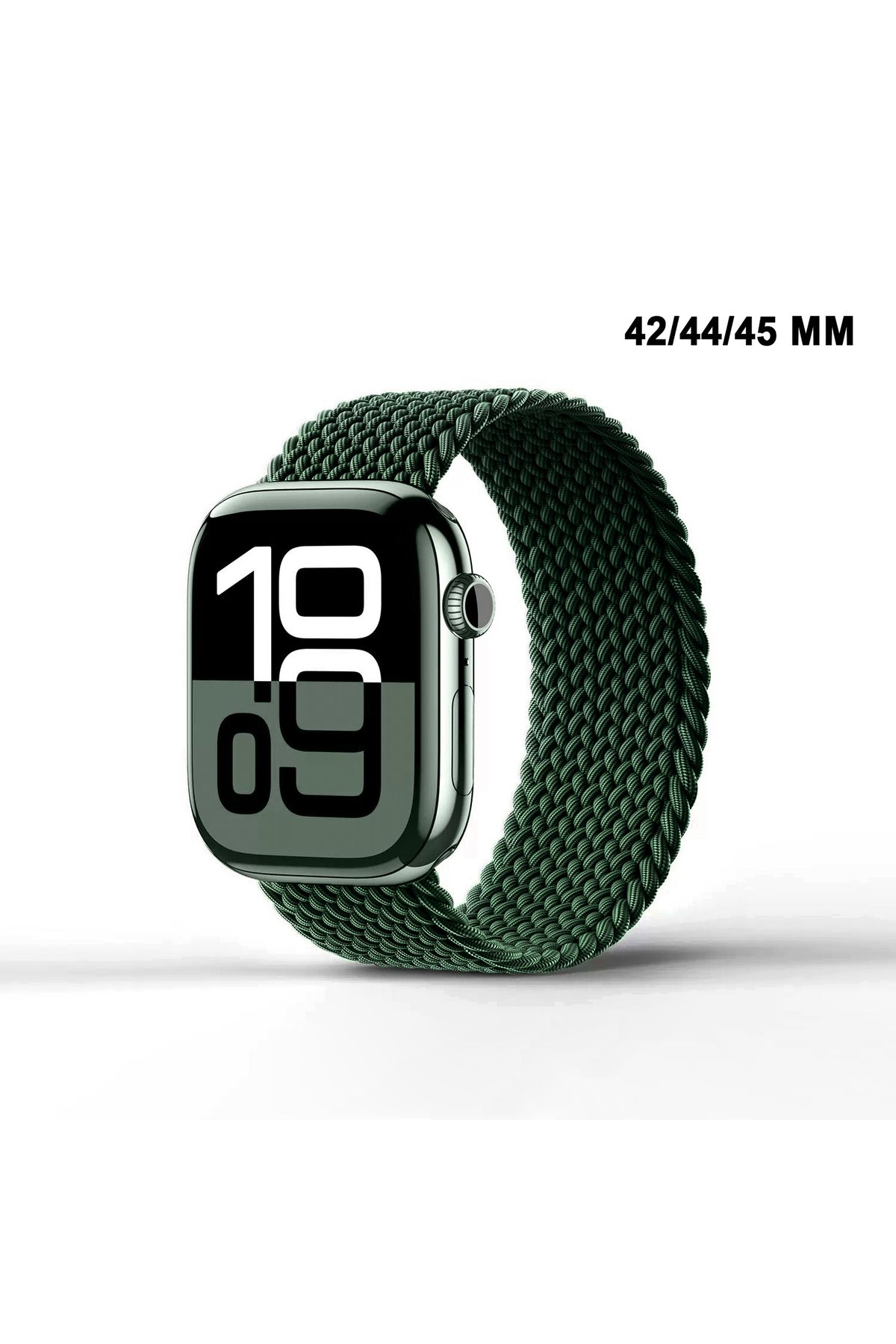 MTL Apple Watch Uyumlu 1/2/3/4/5/6/SE/7/8/9Seri 42/44/45/49MM Solo Loop Kordon Kayış Silikon SBeden MT94