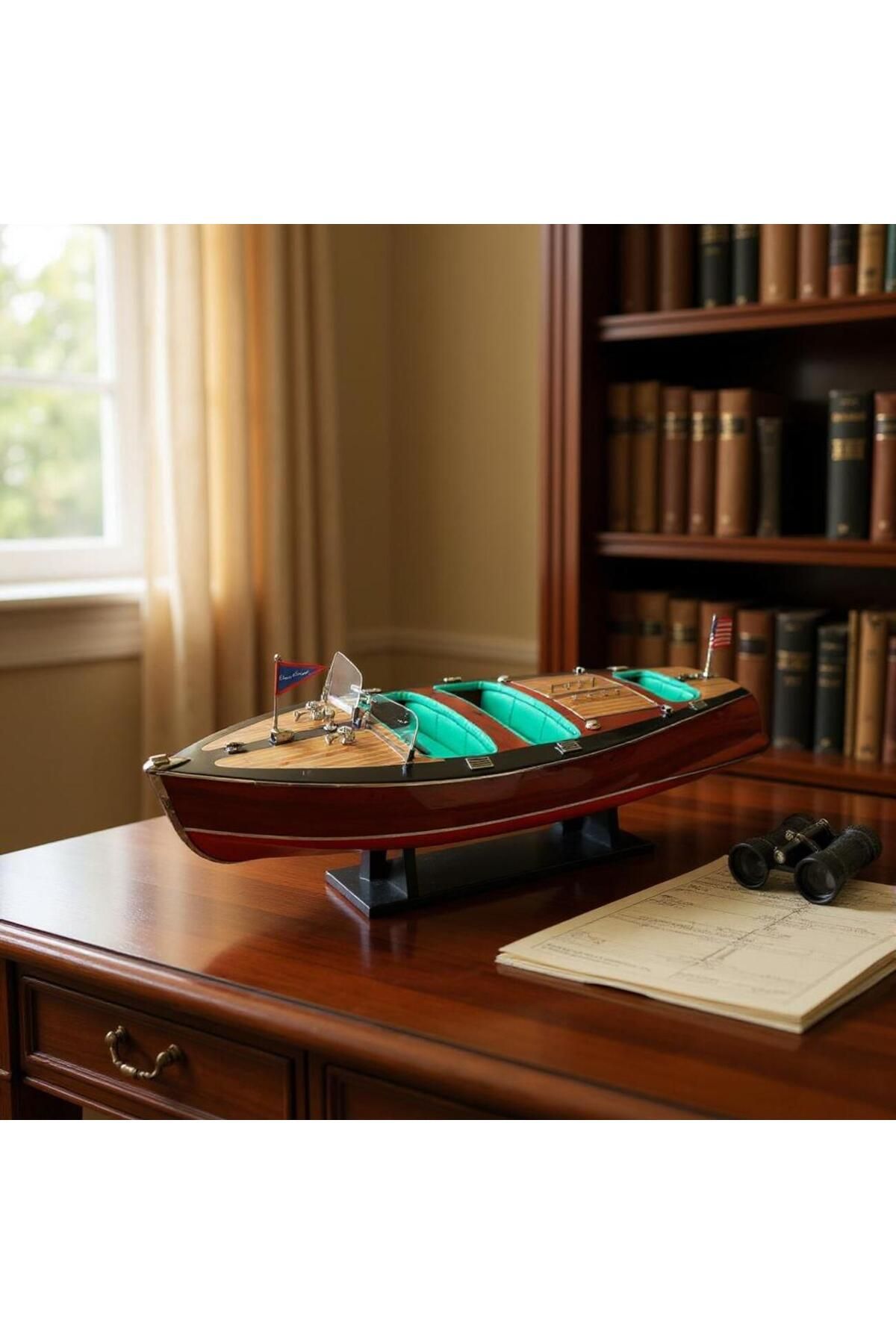 Vietnam gemiler DENİZCİLİK GRUBU-Vietnam Gemiler-CHRIS CRAFT TRIPLE COCKPIT-81x23x23 CM-JSB0182P-80