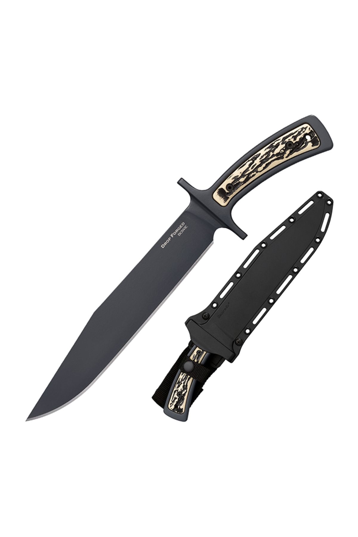 Cold Steel Drop Forged Bowie Plastik Kılıflı Bıçak 35CM