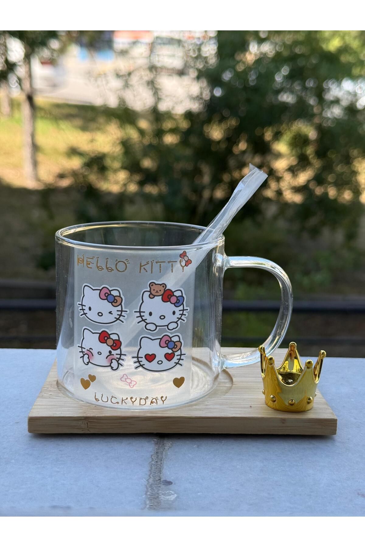 Bakmakistersen Kuromi Sanrio Cam Kupa Bardak Mug Model