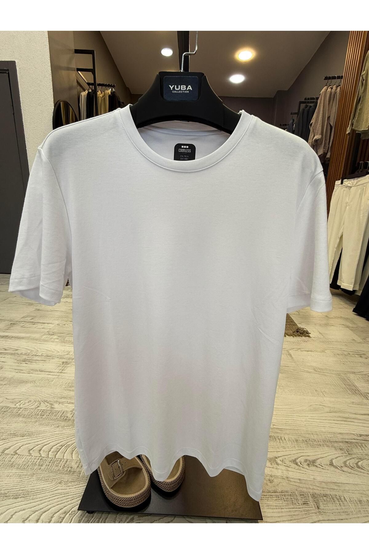 Yubacollection Basic Tshirt Beyaz