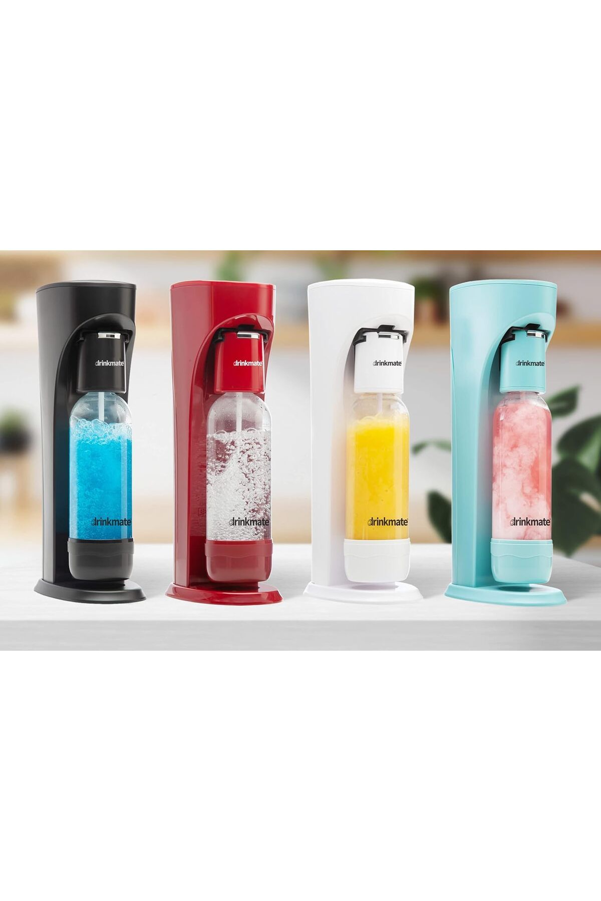 Drinkmate-OmniFizz Sparkling Water and Soda Maker (Matte Black) 9