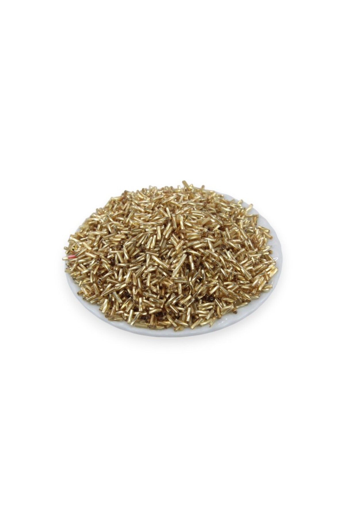 Serhat Aksesuar ve El İşçilik Gold Burgulu Boru 6x2 mm Boncuk 90 Gr