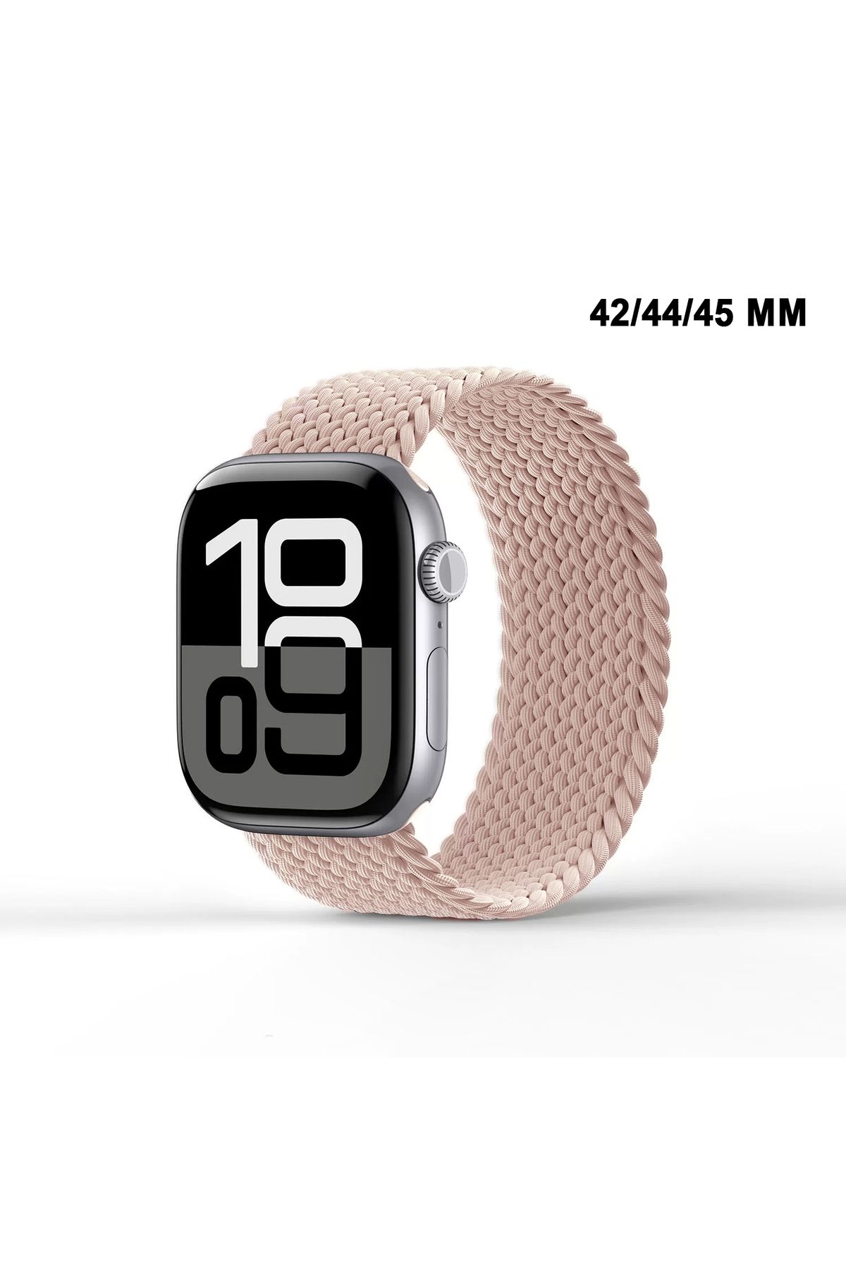 MTL Apple Watch Uyumlu 1/2/3/4/5/6/SE/7/8/9Seri 42/44/45/49MM Solo Loop Kordon Kayış Silikon SBeden MT94