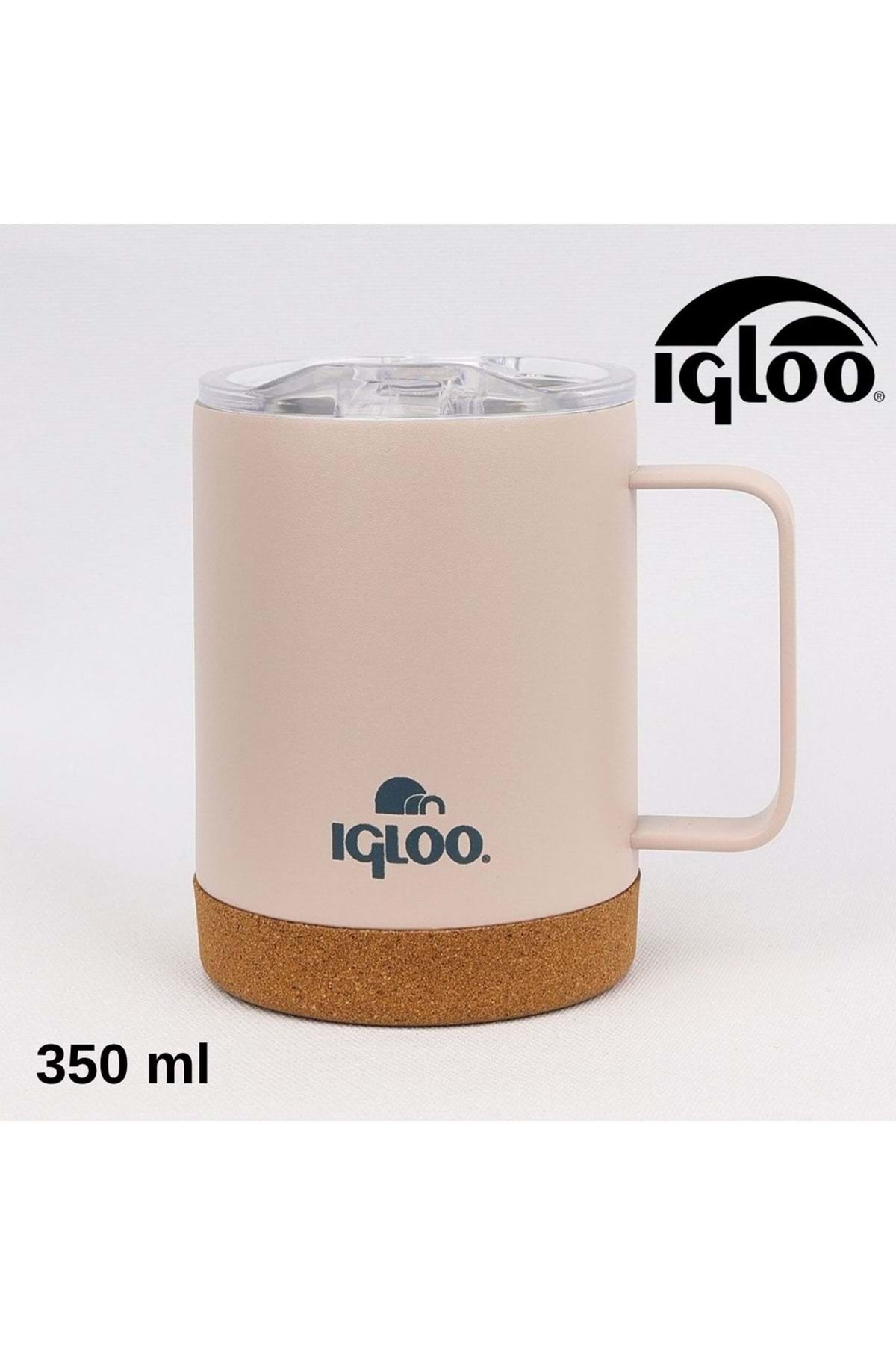 IGLOO Cork Mug 350ml Termos Kupa Bardak Matara BEJ