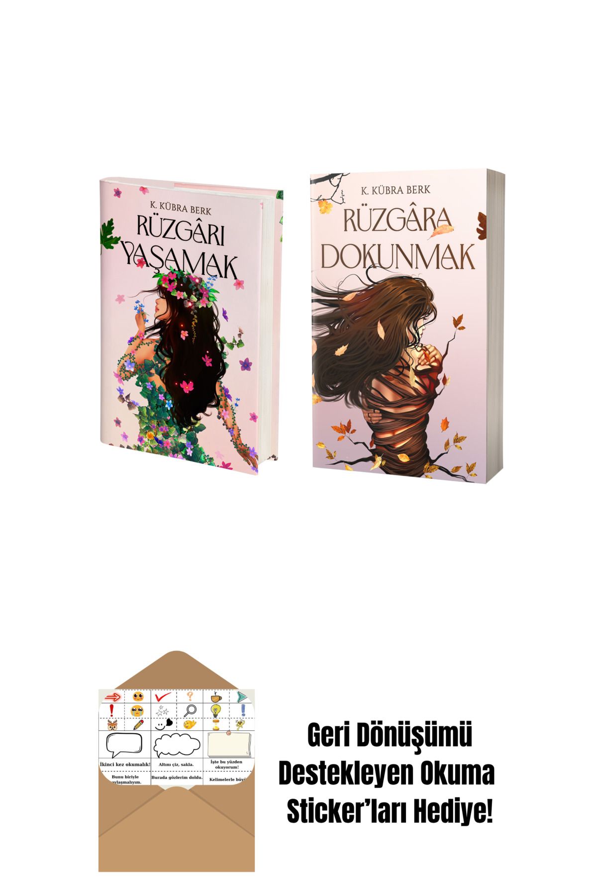 Artemis Yayınları Rüzgârı Yaşamak (Ciltli) + Rüzgâra Dokunmak + Okuma Sticker'ları