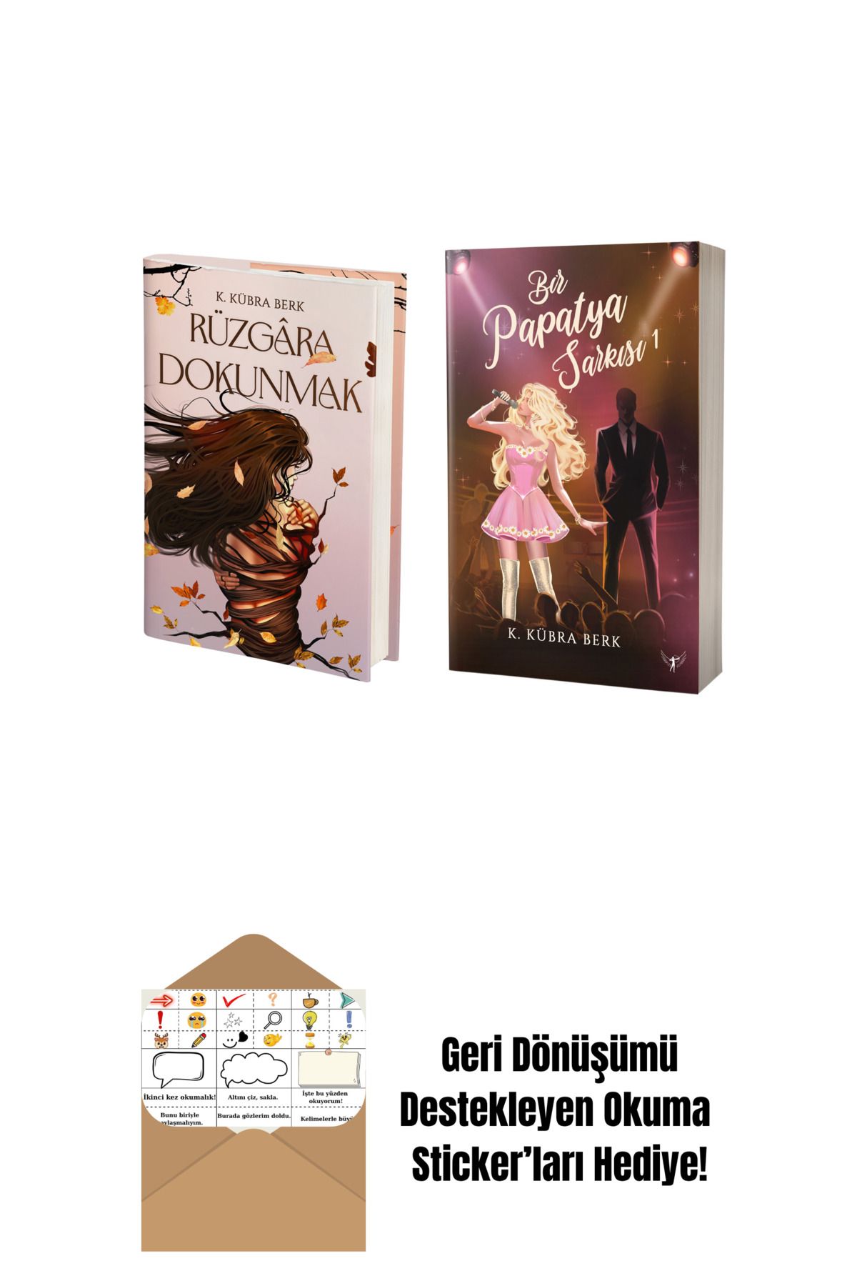 Artemis Yayınları Rüzgâra Dokunmak (Ciltli) + Bir Papatya Şarkısı 1 + Okuma Sticker'ları