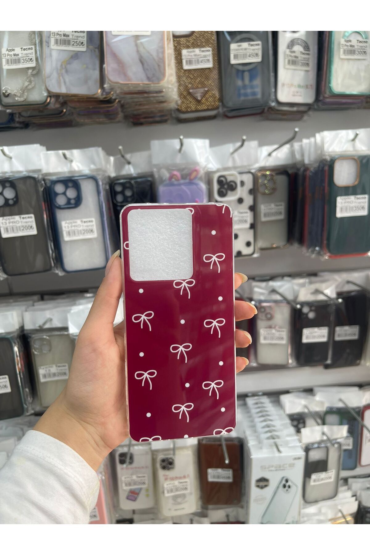 TECNOTREND XİAOMİ REDMİ NOTE 13 PRO 4G UYUMLU HOLOGRAM KILIF