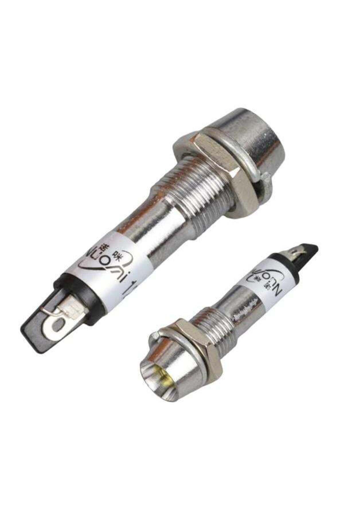 Emperium IC-225 Sinyal Lambası Ø8mm Metal 12 Volt