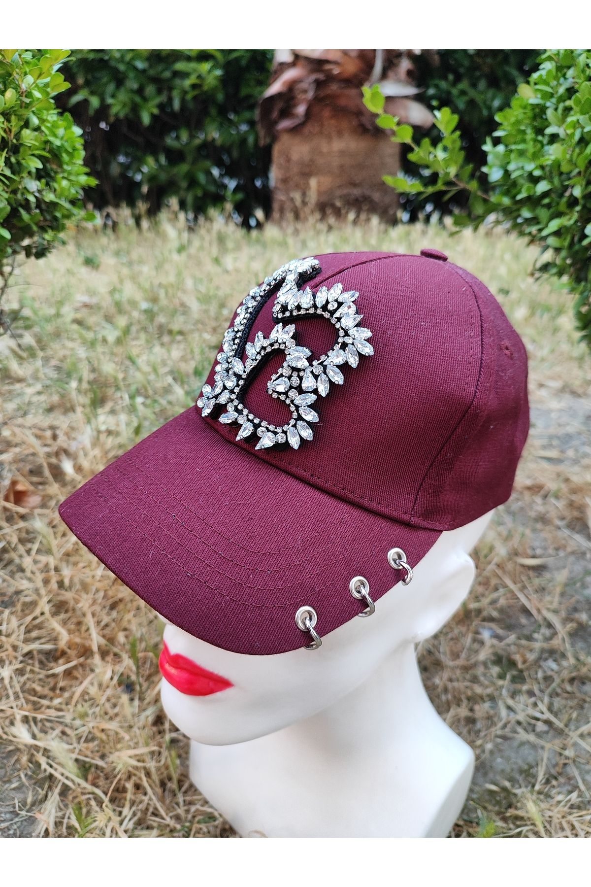 SAHRA BEACHWEAR Kadın Plaj Şapkası, Hasır Şapka, Handmade Tasarım Şapka, Yazlık Şapka , Kovboy Şapkası, Kasket