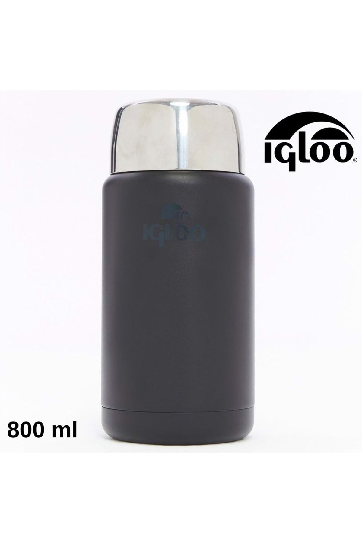 IGLOO Legend Food Jar 800ml Yemek Termosu Matara SİYAH