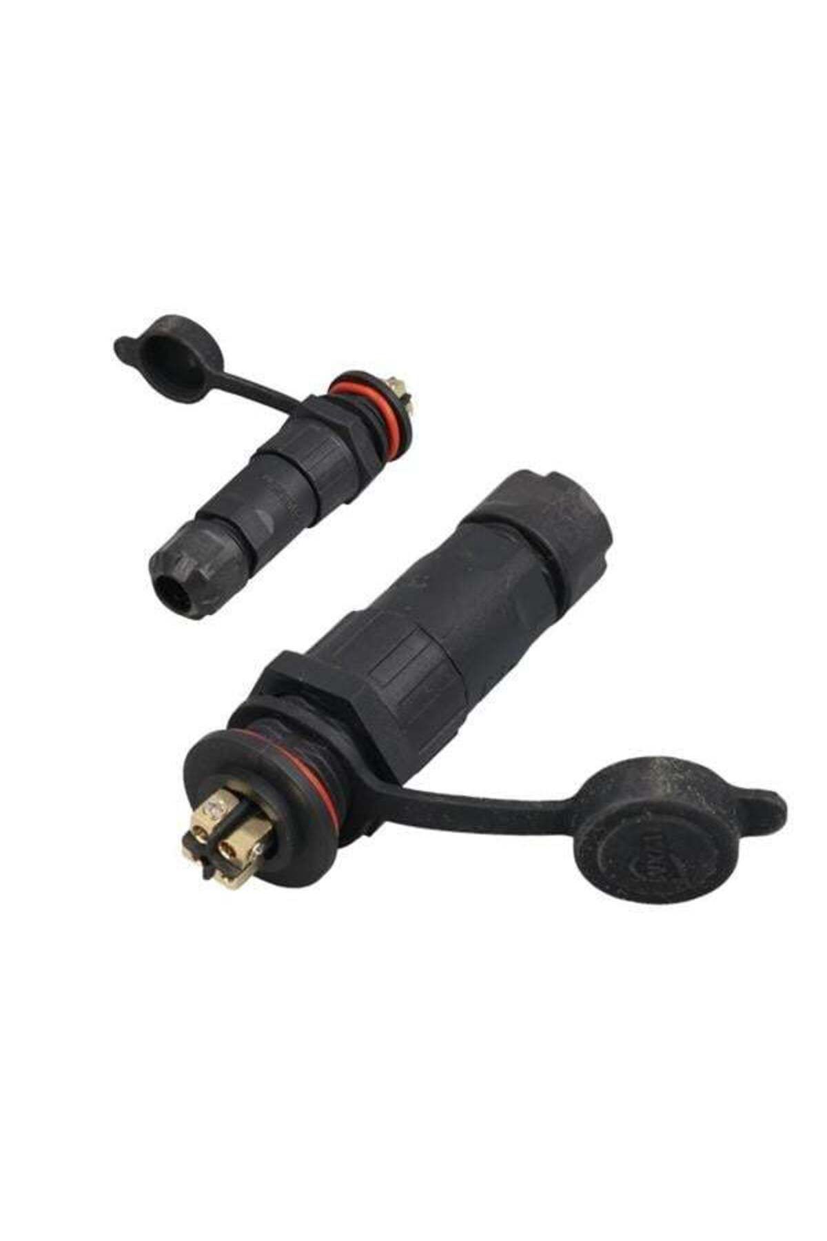 Emperium IC-266M 16Mm Su Geçirmez Konnektor Şase Seyyar Takım 4 Pin