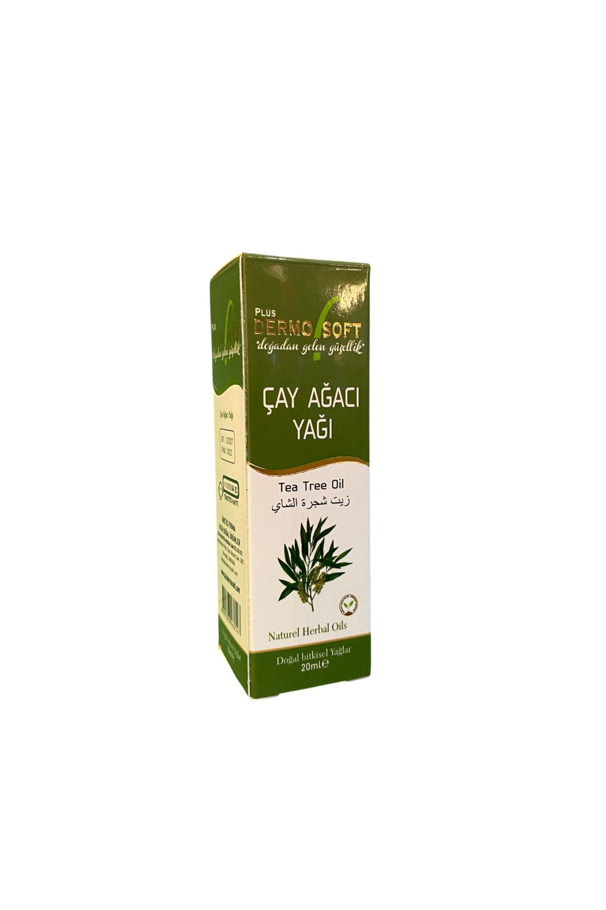 DERMOSOFT Bitkisel Çay Ağacı Yağı 20 ml
