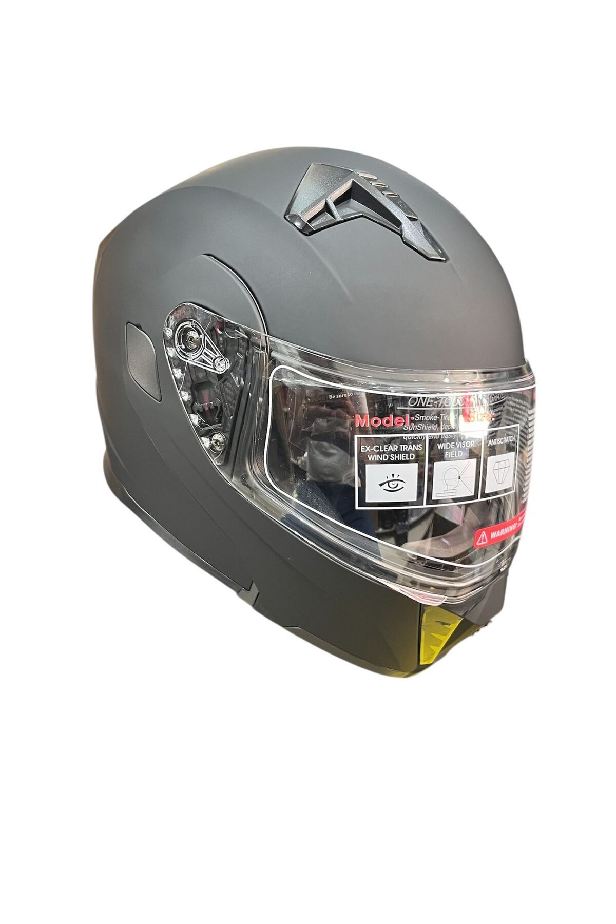 JK MOTOTEZ ÇENE AÇILIR MOTOSİKLET KASKI JİEKAİ JK906-1