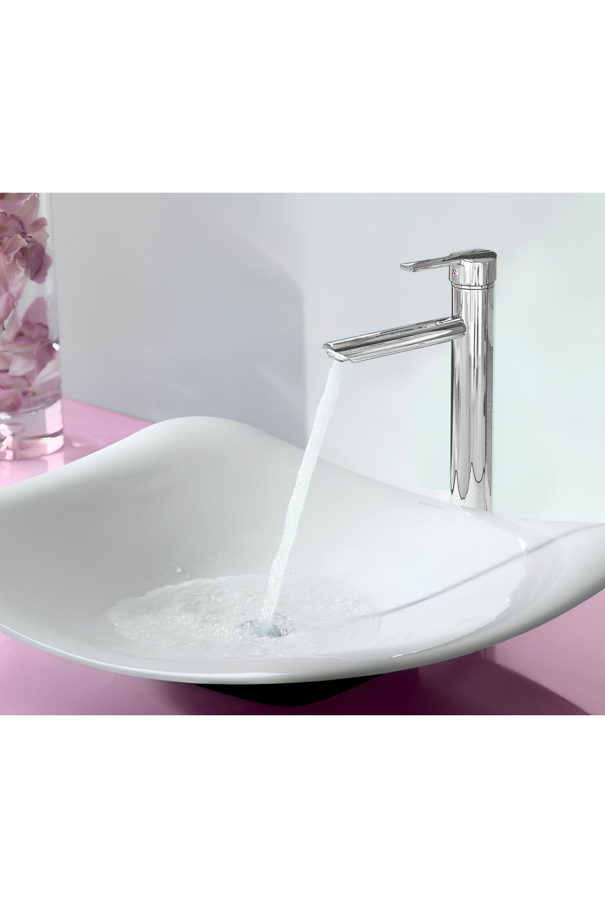 ASİL SU ARMATÜRLERİ Yüksek Lavabo Bataryası/çanak Lavabo Bataryası-Krom