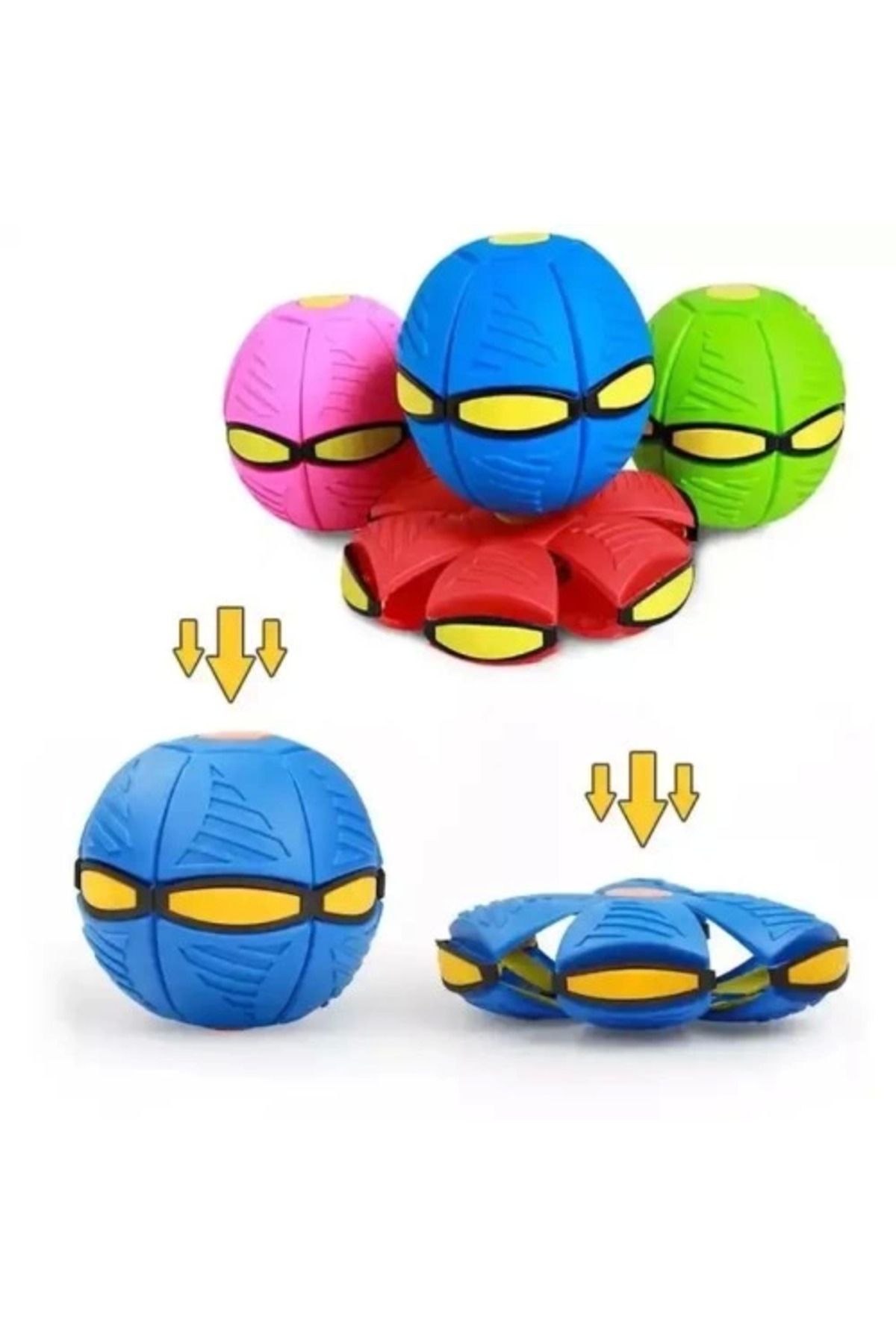 Emper-Lighted Jumping Frisbee Pet Ball 2