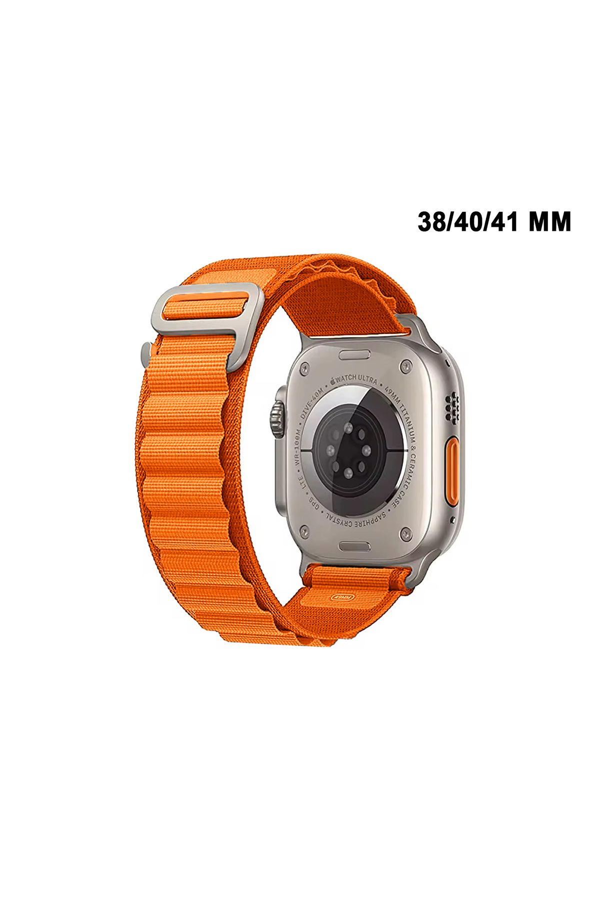 MTL Apple Watch Uyumlu Watch 3 4 5 6 7 8 9 SeSeri 38 40 41 MM İndigo Alpine Loop MT91
