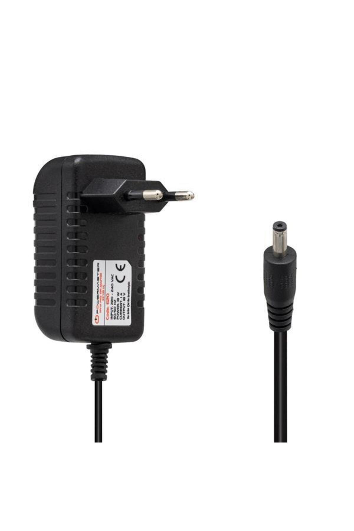 Emperium PM-620 18 Volt - 1 Amper 3.5*1.35 Mm Uçlu Plastik Kasa Priz Tipi Adaptör