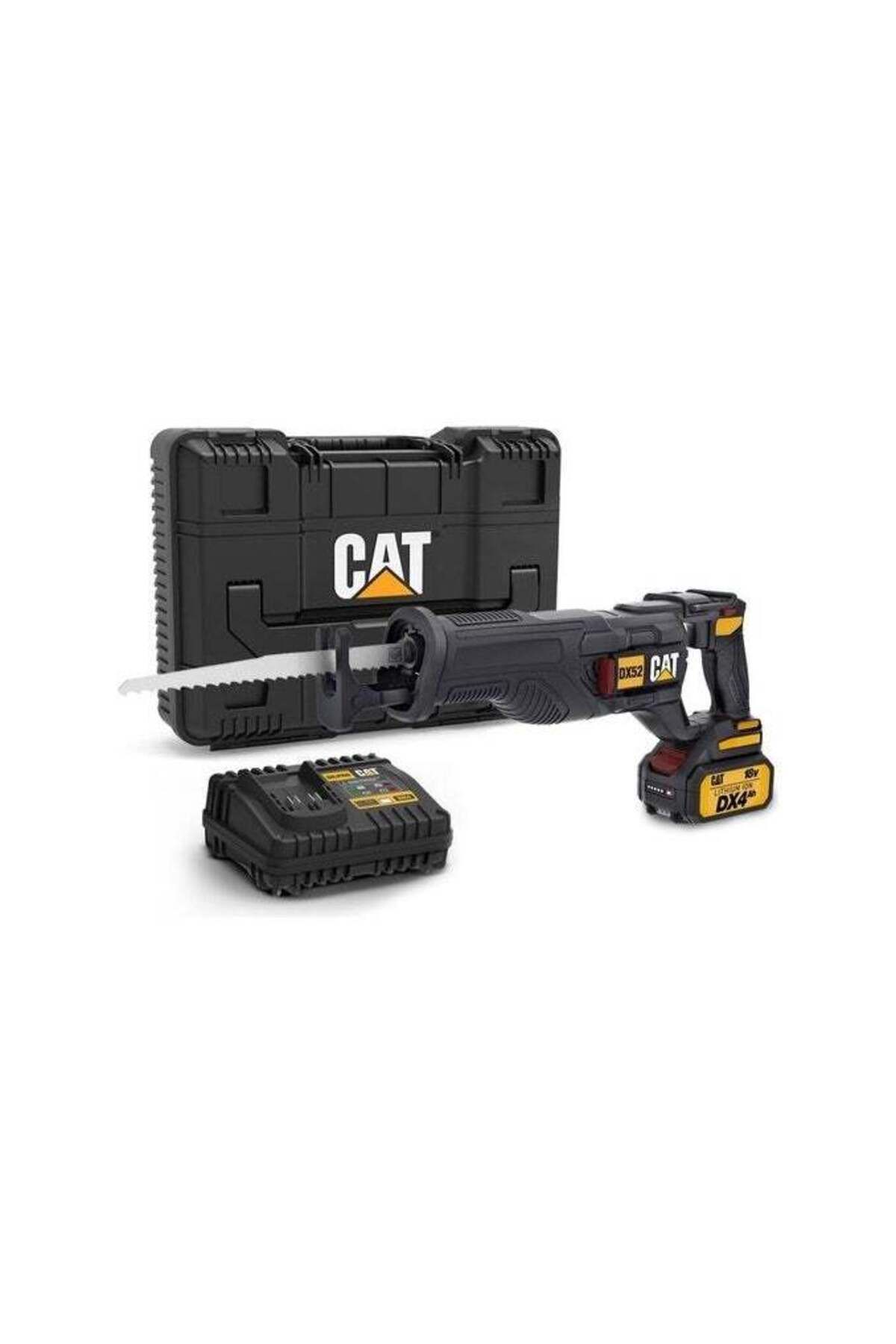 Cat-منشار ترددي لاسلكي Dx52 18 فولت بسرعة متغيرة 3000 دورة في الدقيقة وخفيف الوزن بدون فرشاة 1
