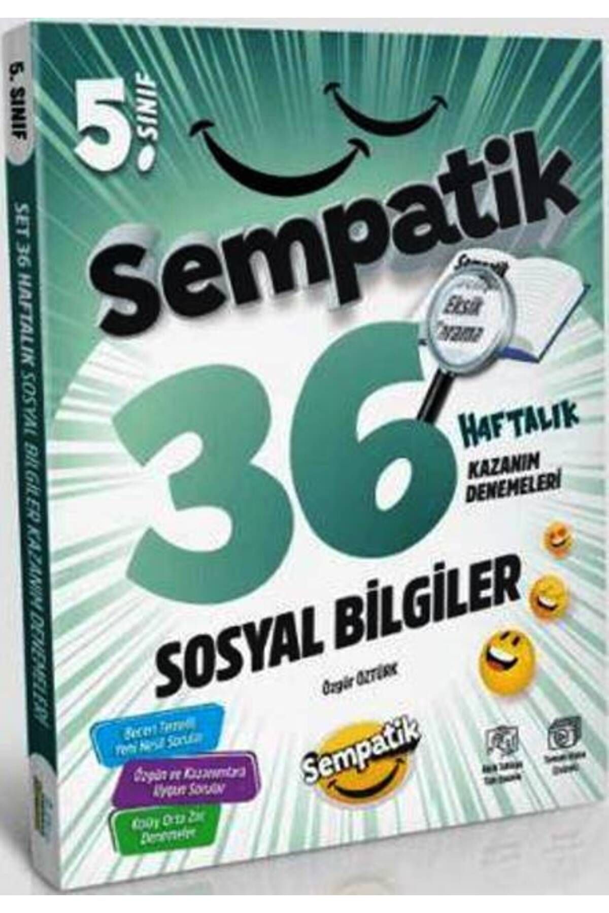 Ünlüler Karması Yayınları 5. Sınıf Sosyal Bilgiler 36 Haftalık Kazanım Denemeleri
