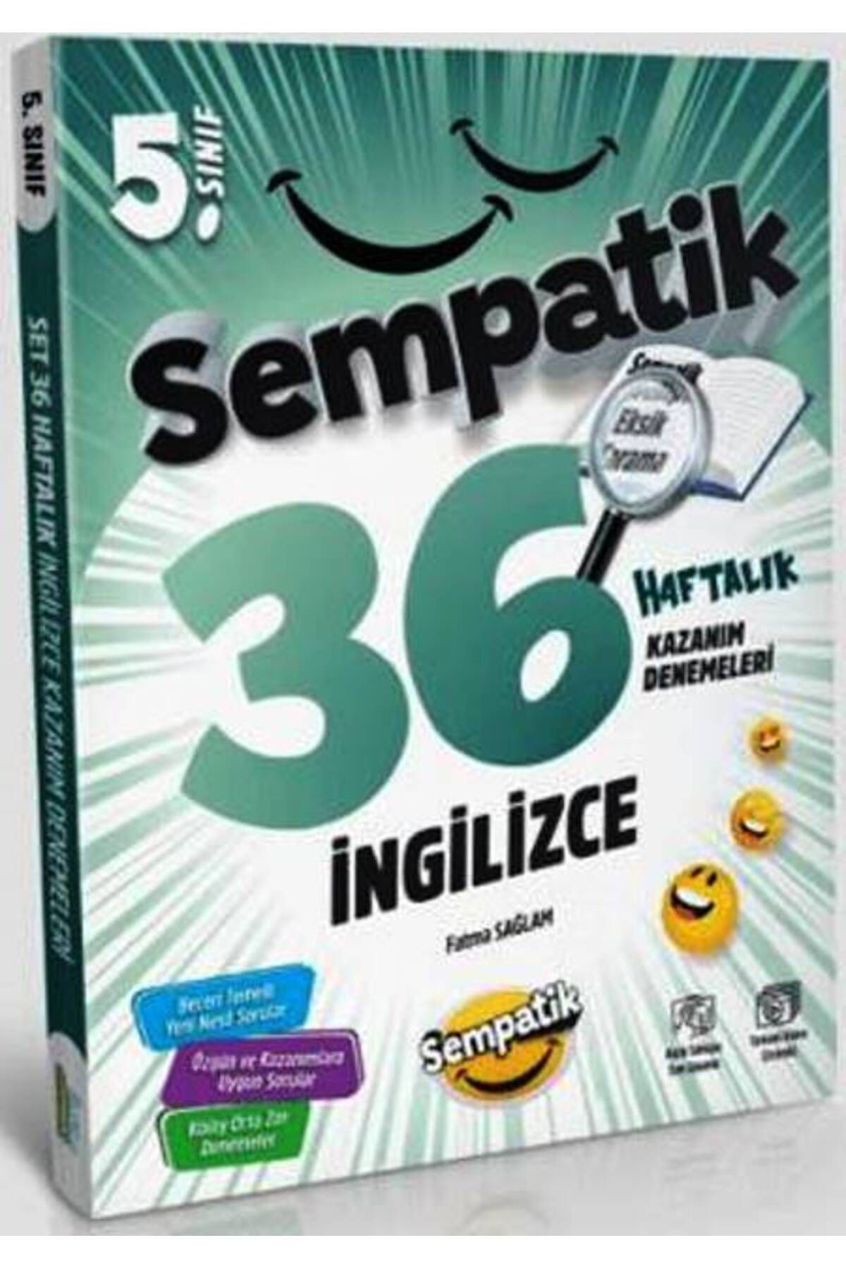 Ünlüler Karması Yayınları 5. Sınıf İngilizce 36 Haftalık Kazanım Denemeleri