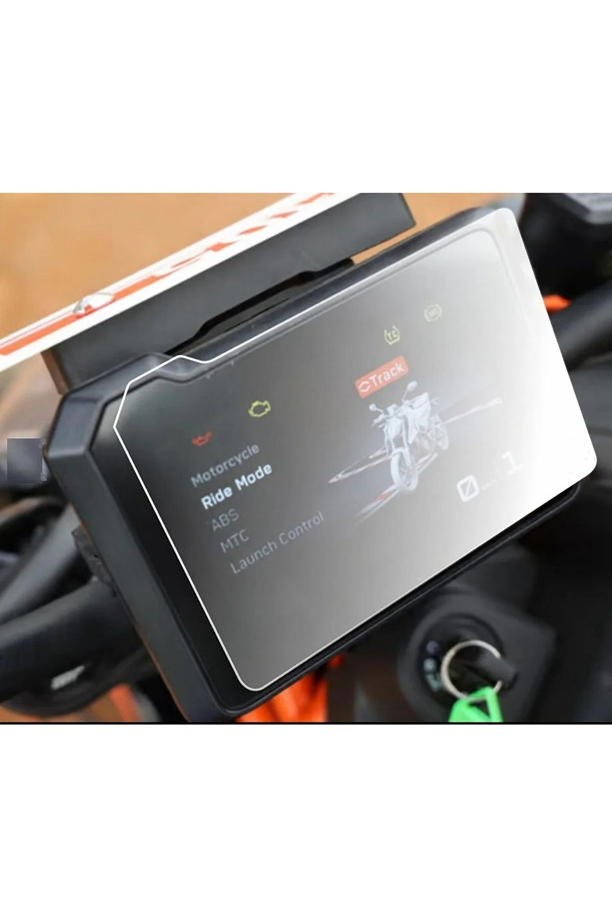 essida Ktm 250 Yeni Duke Dijital Gösterge Uyumlu 9H Nano Ekran Koruyucu 2024 2025