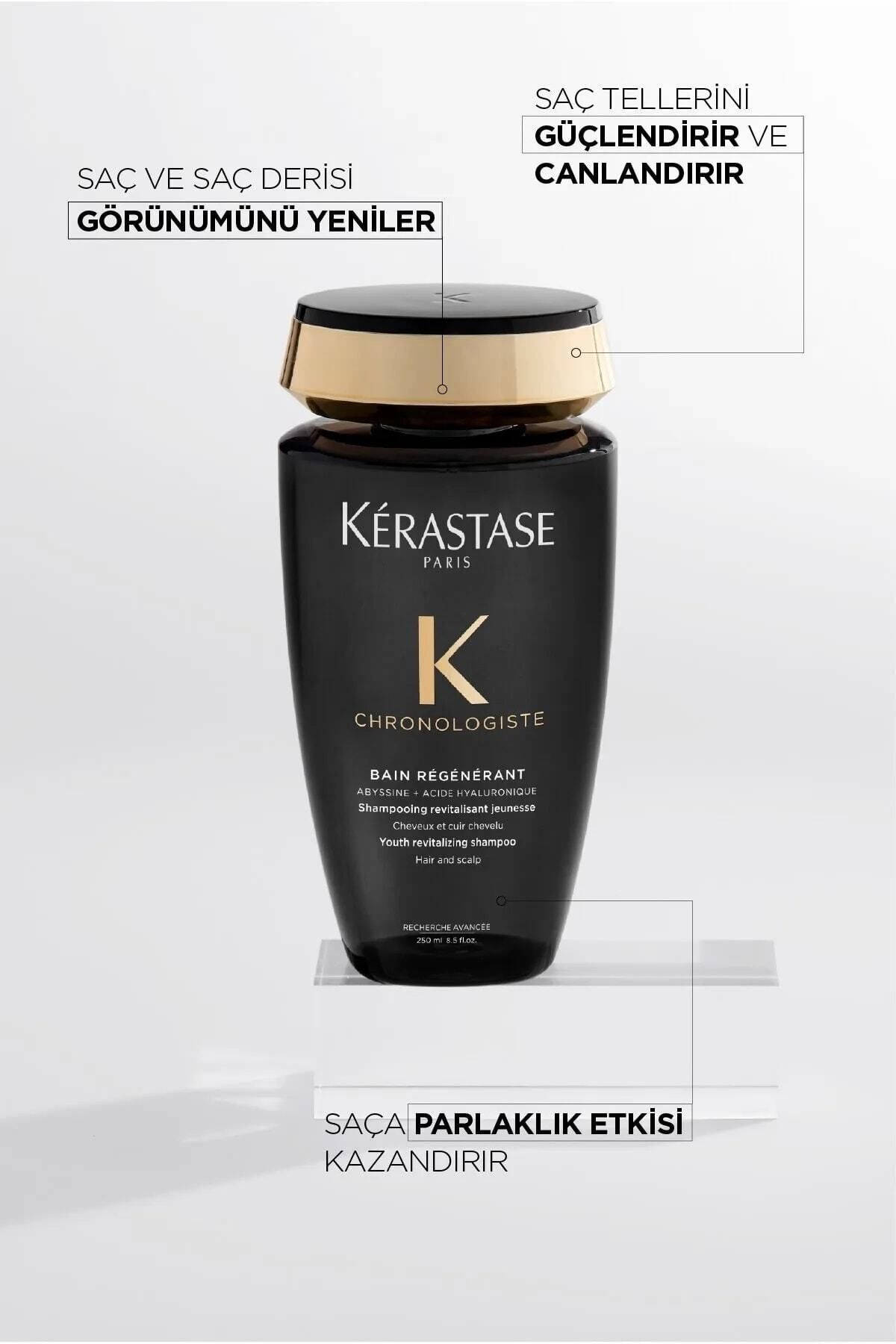 Kerastase Yaz için -357Chronologiste Bain Régénérant Yaz için leyici Şampuan 250ml NOONLINE 96