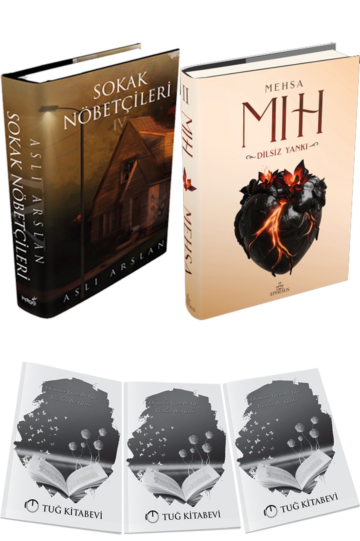 İndigo Kitap Sokak Nöbetçileri 4 Ciltli ve Mıh 2: Dilsiz Yankı Ciltli + Hediyeli