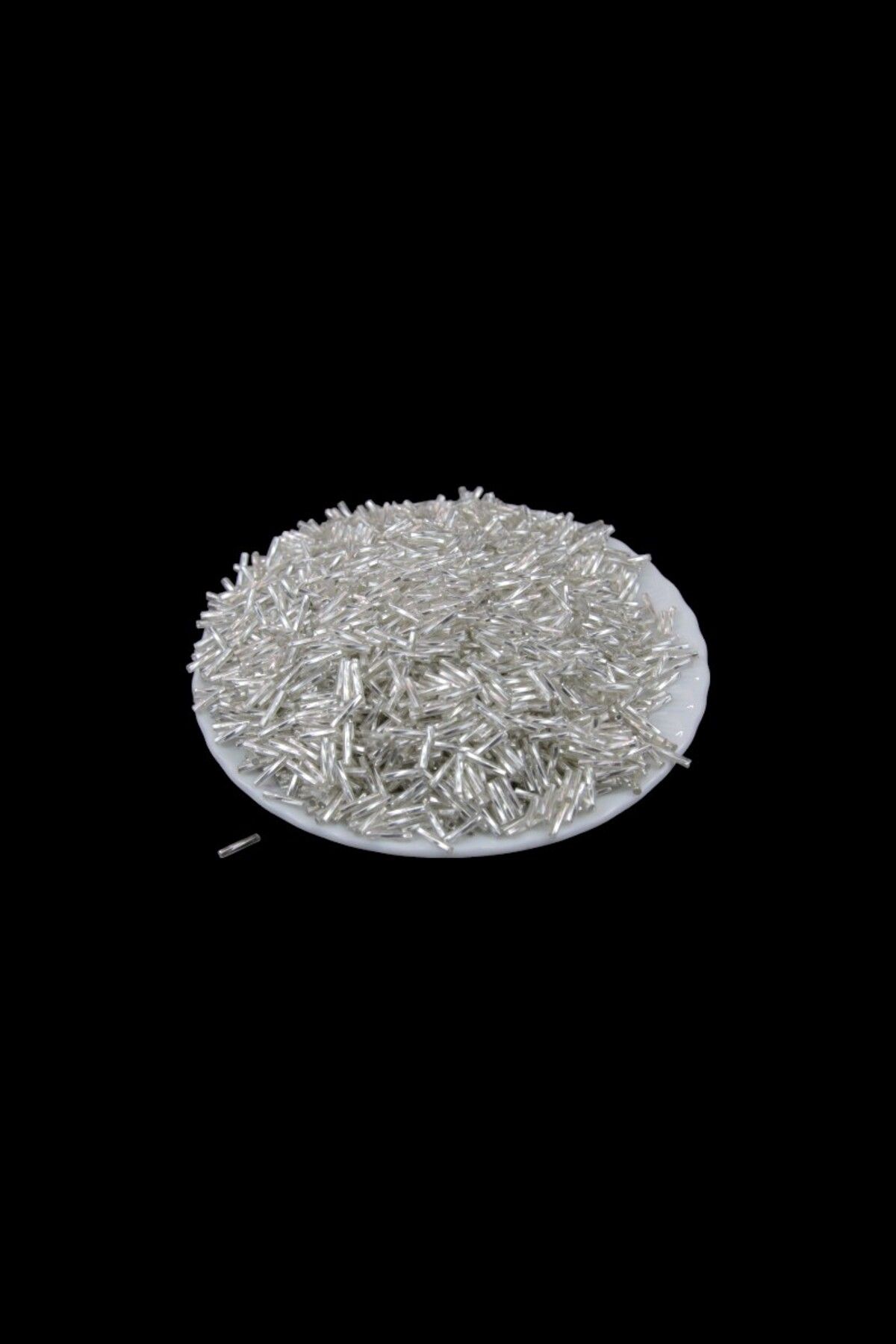 Serhat Aksesuar ve El İşçilik Gümüş Burgulu Boru 10 mm Boncuk 100 Gr