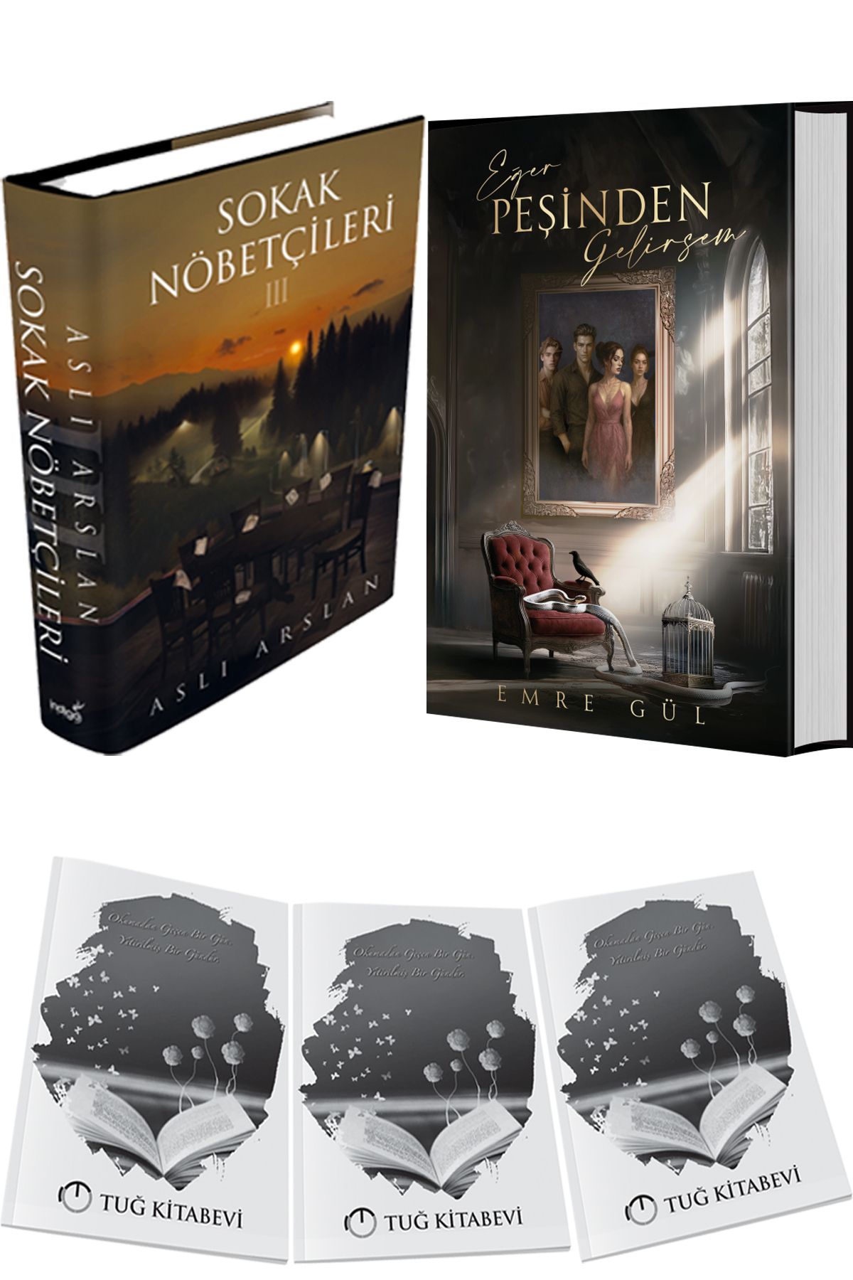 İndigo Kitap Sokak Nöbetçileri 3 Ciltli ve Eğer Peşinden Gelirsem 1 Ciltli + Hediyeli