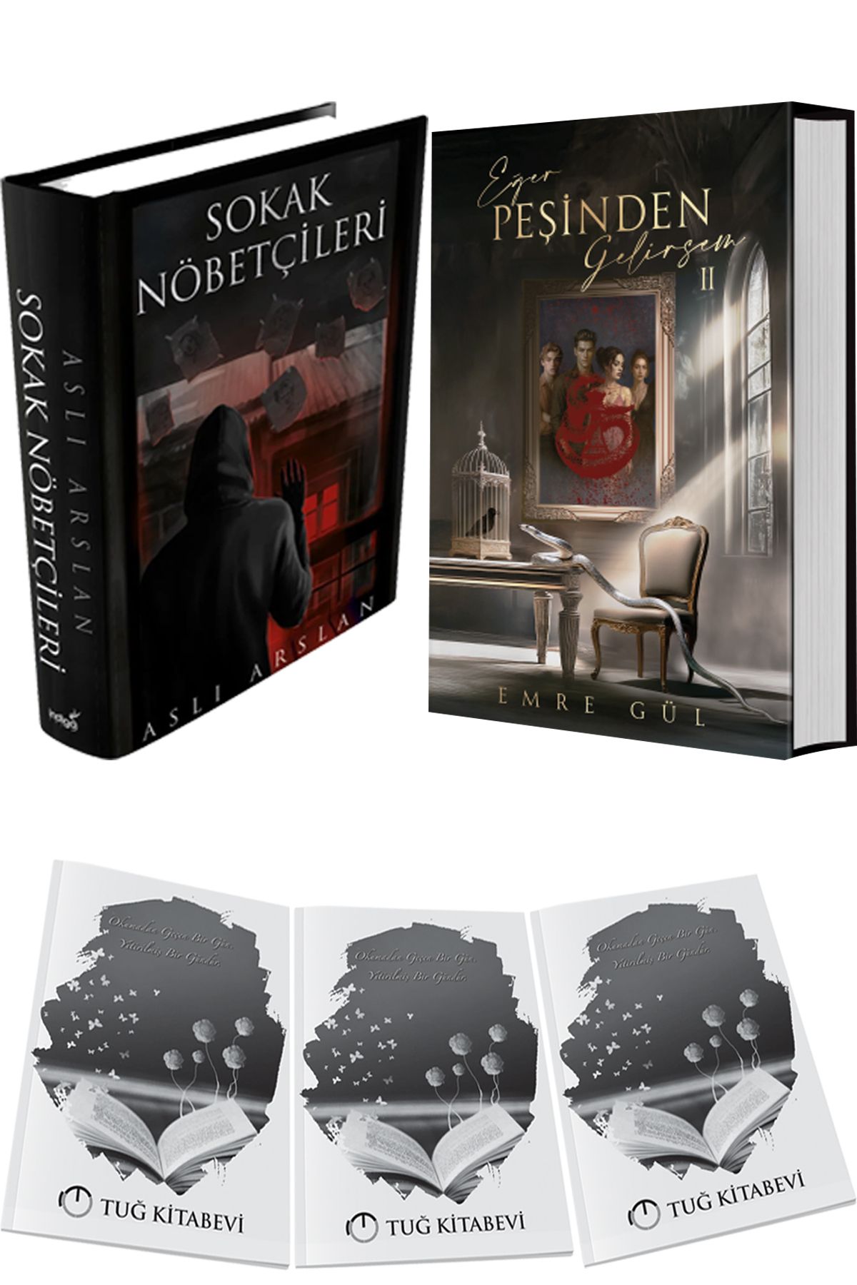 İndigo Kitap Sokak Nöbetçileri 1 Ciltli ve Eğer Peşinden Gelirsem 2 Ciltli + Hediyeli
