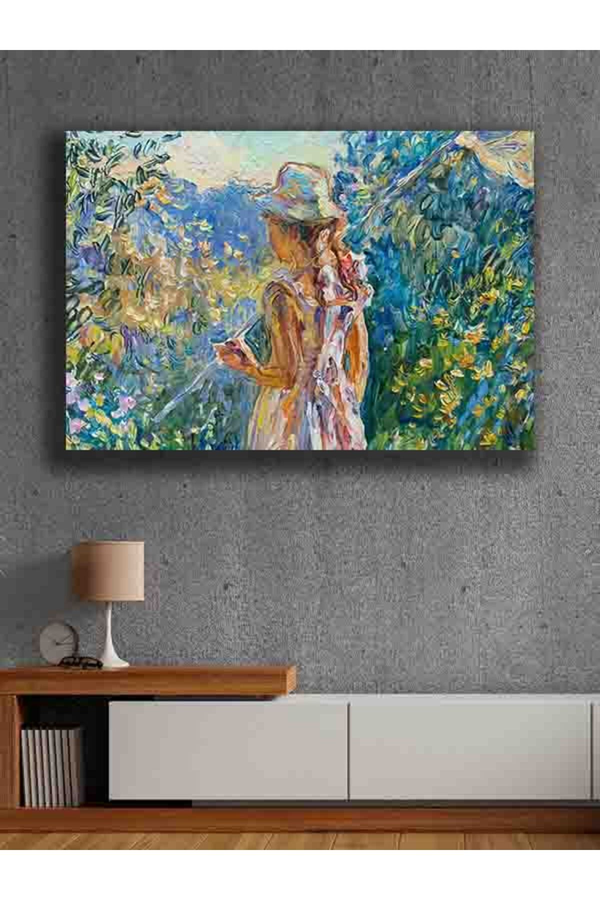 PRİME Concept Modern dekorasyon kanvas tablo %100 pamuklu kumaş