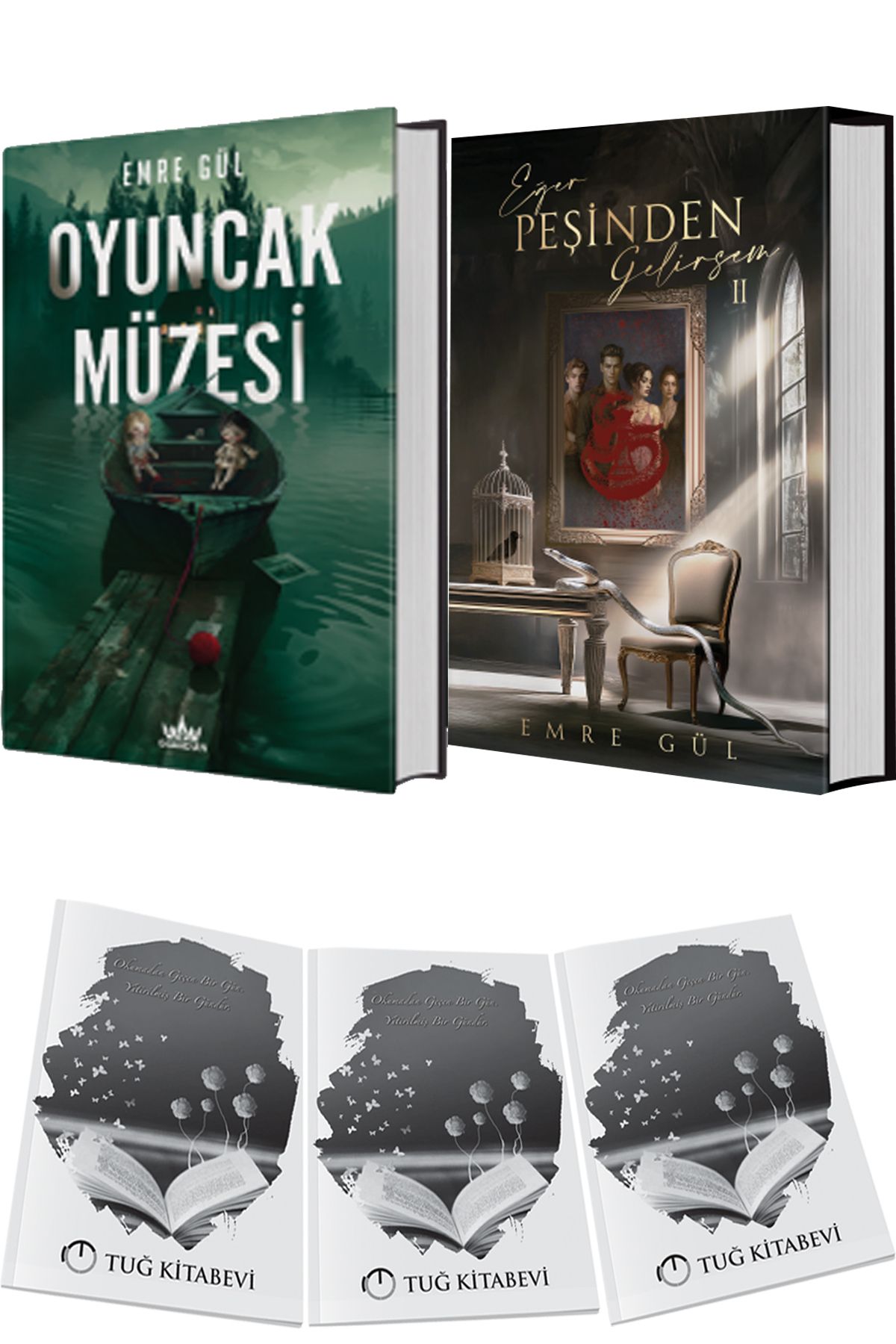 Ephesus Yayınları Oyuncak Müzesi Ciltli ve Eğer Peşinden Gelirsem 2 Ciltli + Hediyeli