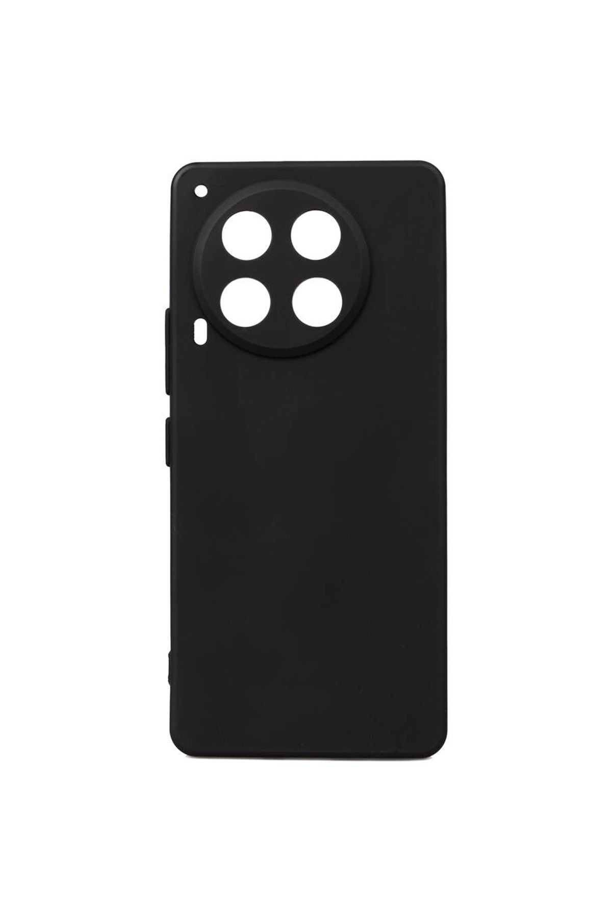 ErkMobile Tecno Camon 30 Siyah Arka Kapak Silikon Kılıf