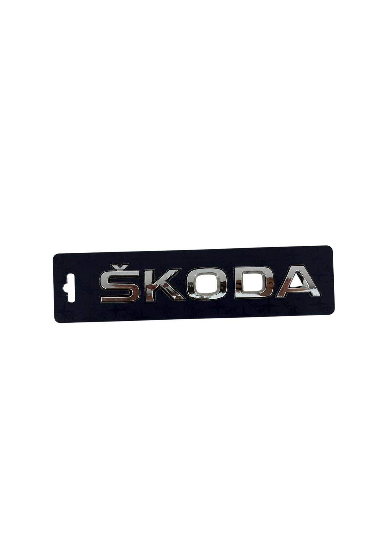 AYHAN PLASTİK SKODA OCTAVİA ARKA BAGAJ YAZISI KROM